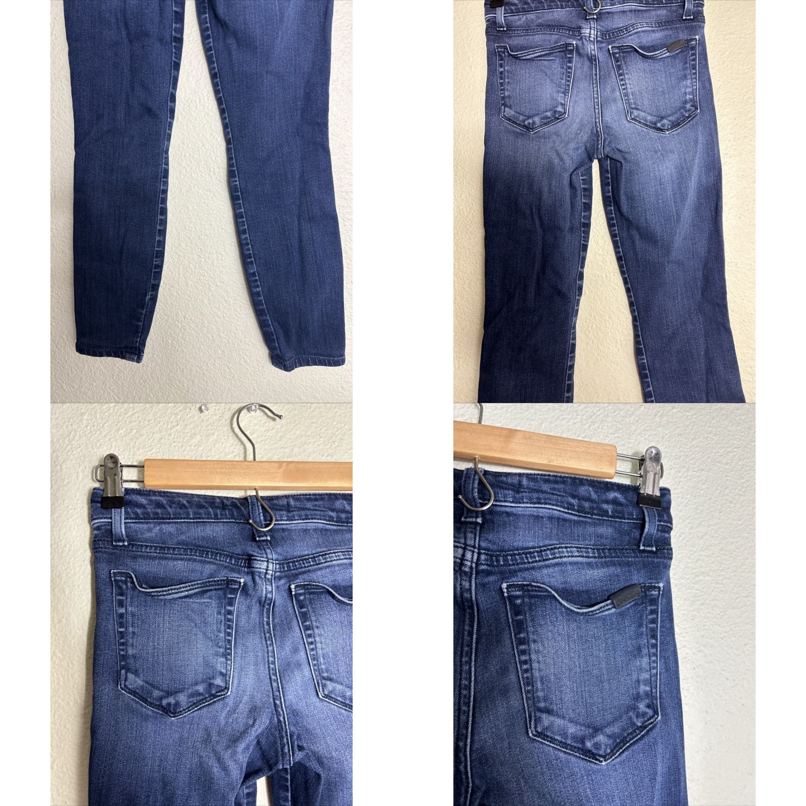 Vintage Joe's Jeans Jeans 25 Dark Wash The Charlie High Rise Skinny 25x25 Womens Blue Size 42" / US 20 - 8 Thumbnail