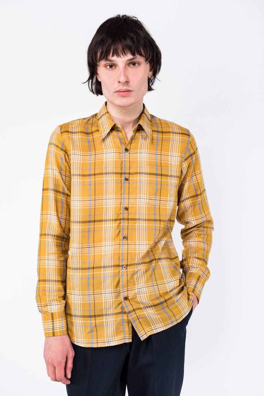 未使用 DRIES VAN NOTEN 25SS シャツ CARLTONE 48 Dries van Noten – Carltone Shirt Brown