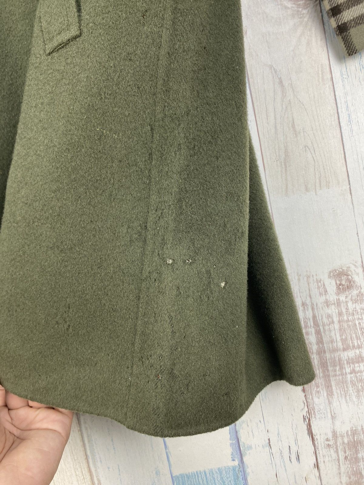 Burberry Prorsum × Vintage Vintage Burberrys Prorsum Nova Check Wool Jacket Size US L / EU 52-54 / 3 - 11 Thumbnail