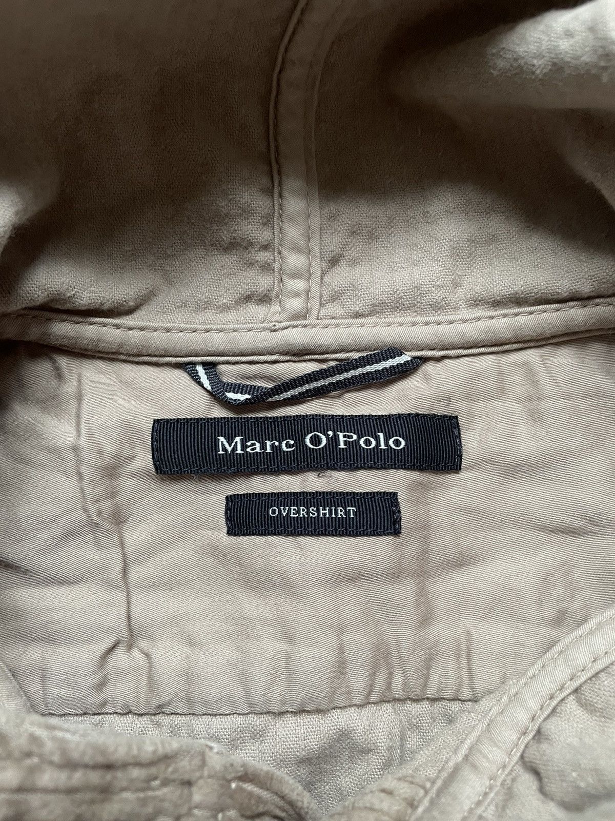 Marc O'Polo × Velvet Vintage Marc O Polo Velvet Hooded Overshirt Jacket XL Brown Size US XL / EU 56 / 4 - 12 Thumbnail