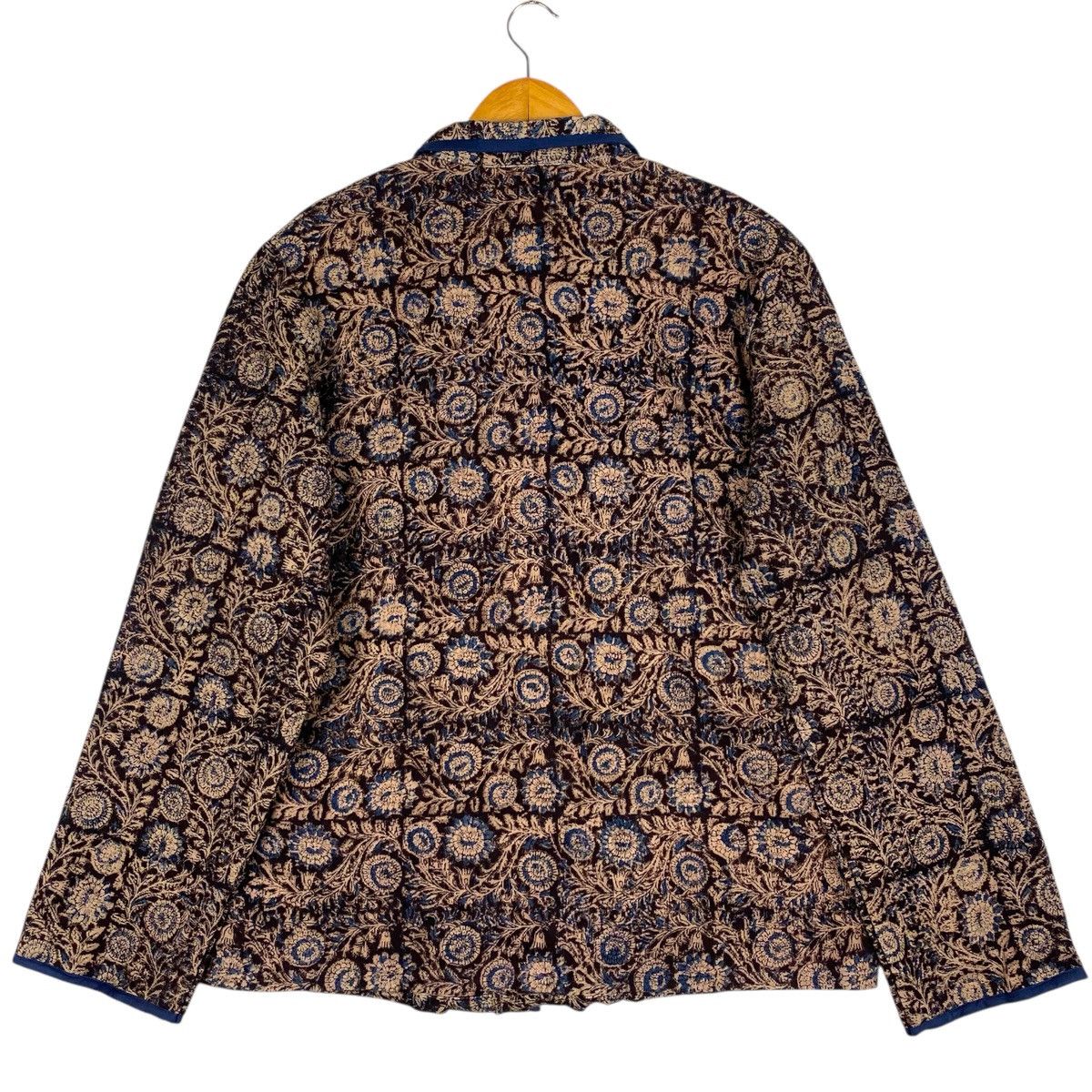 Japanese Brand 💥AMINA JAPAN TRADITION FLORAL BARN JACKET Size US L / EU 52-54 / 3 - 4 Thumbnail