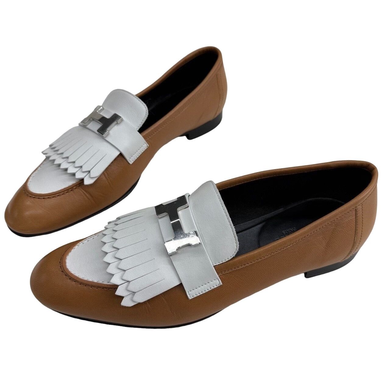 Hermes Hermes Royal Leather Fringe Loafers Size 40 Size US 10 / IT 40 - 1 Thumbnail