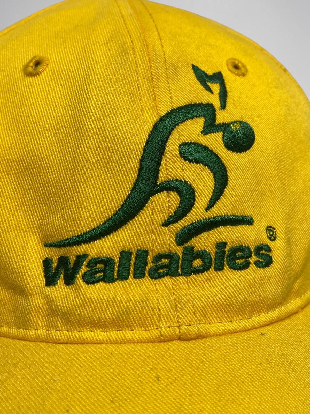Vintage Australia Rugby Wallabies Baseball Strap Back Cap Hat Size ONE SIZE - 6 Thumbnail