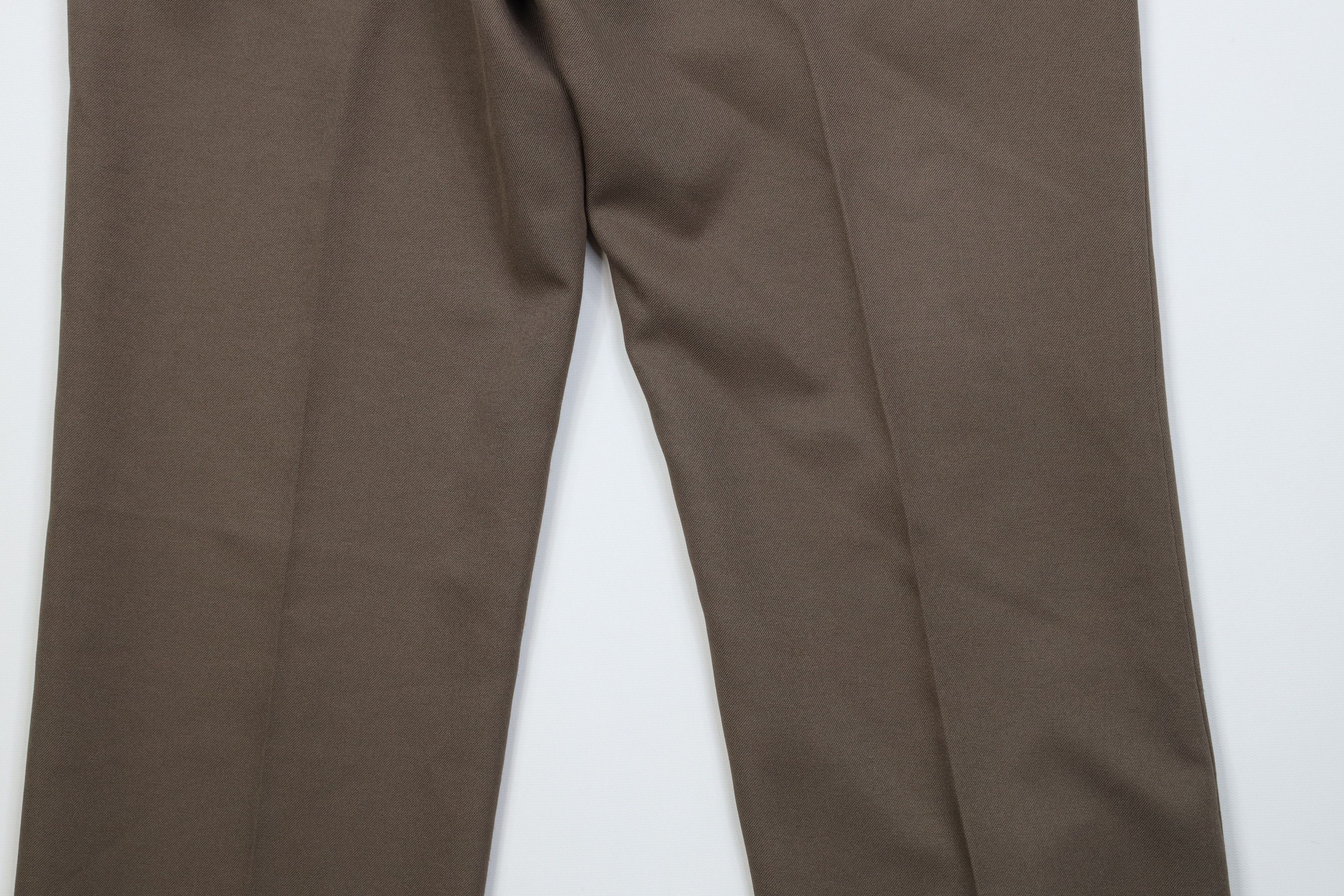 Vintage Vintage 70s Streetwear Flared Wide Leg Chino Pants Brown Size US 34 / EU 50 - 10 Thumbnail