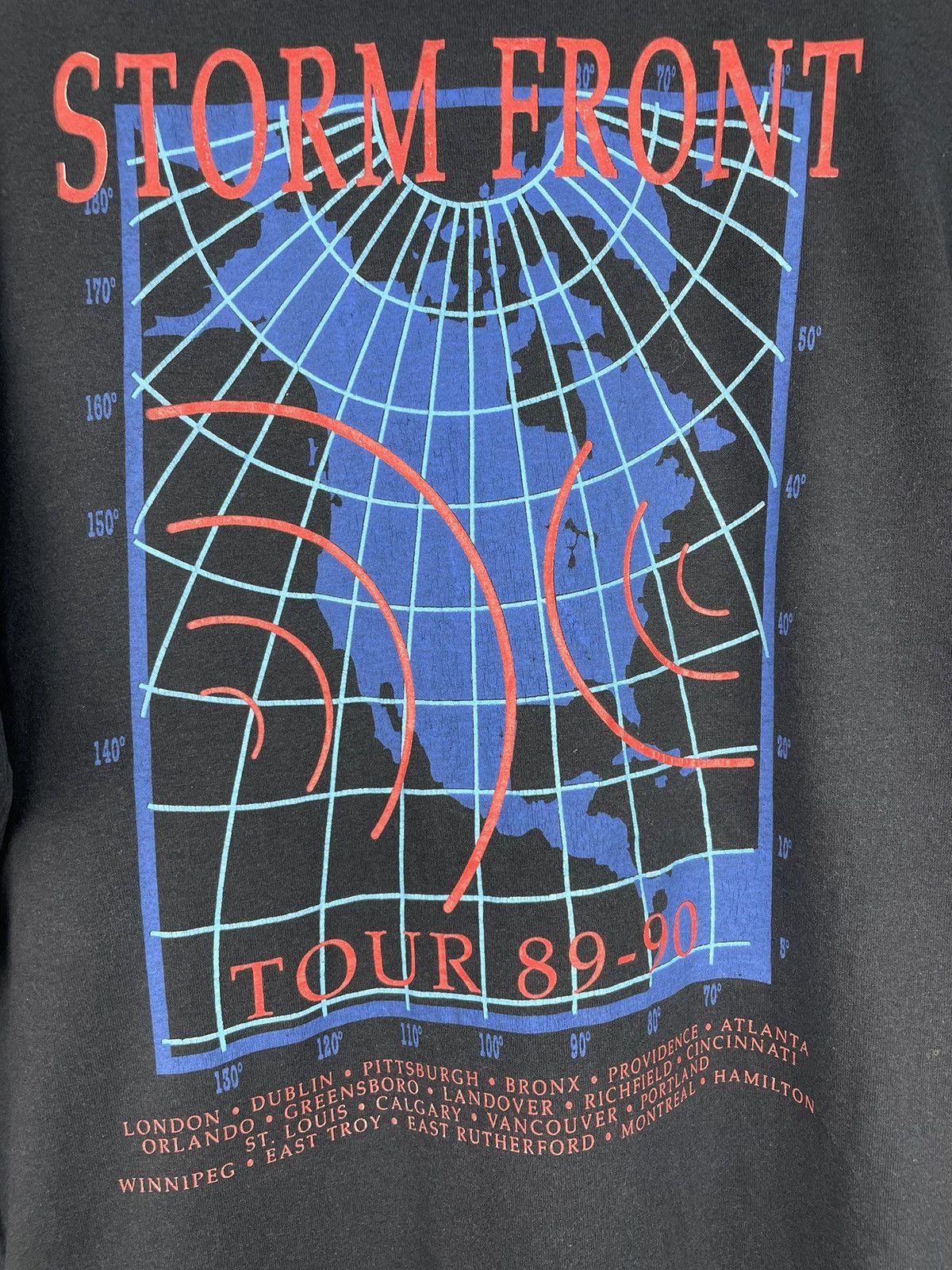 Band Tees Vintage 80s Billy Joel 89-90 tour t shirt Size US XL / EU 56 / 4 - 4 Thumbnail