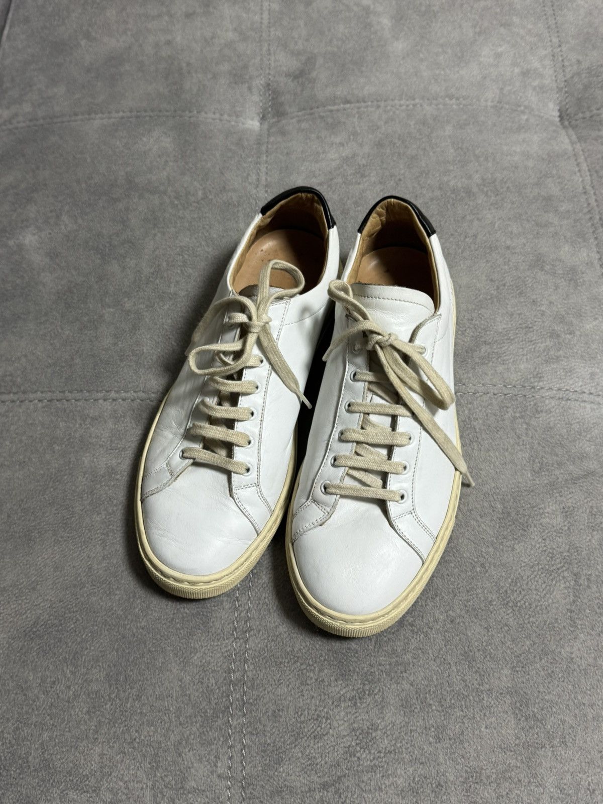 Common Projects Common Projects Retro Classic Size 38 Leather Sneakers Shoes Size US 7 / IT 37 - 6 Thumbnail