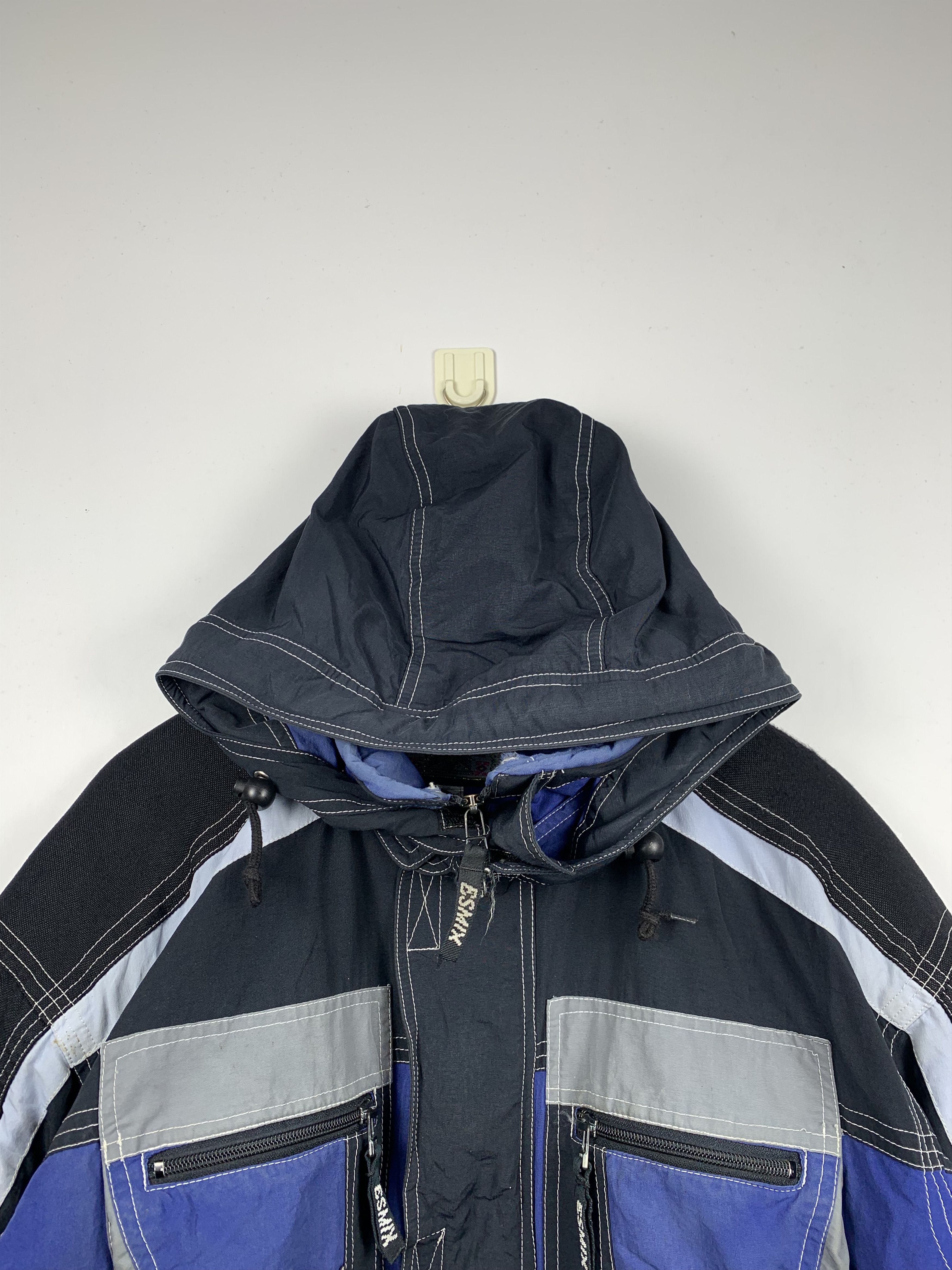 Vintage Vintage 90s Japanese Brand Hoodie Ski Jacket J1120 Size US L / EU 52-54 / 3 - 2 Thumbnail