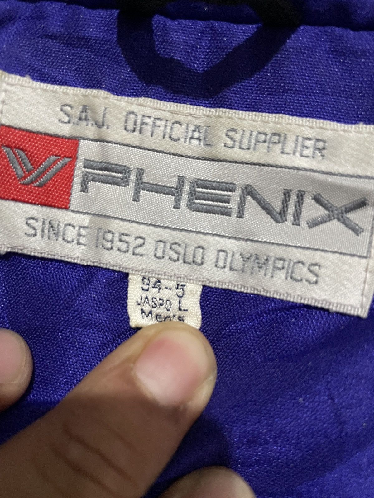 Descente × Phenix VINTAGE PHENIX OSLO OLYMPIC CROSS COUNTRY SKIING JACKET L Size US L / EU 52-54 / 3 - 10 Thumbnail