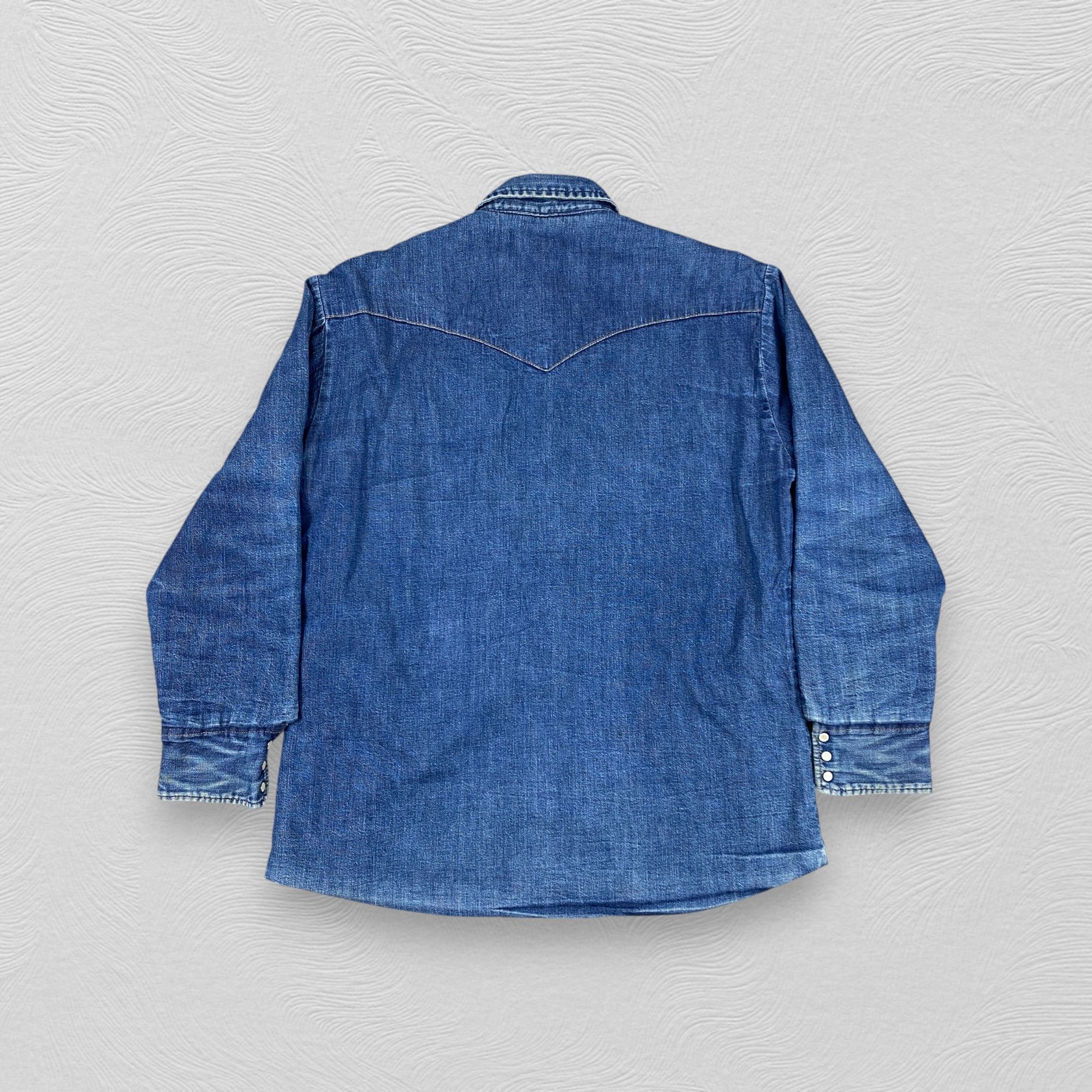 Kapital 💥offer💥BLUE BLUE DENIM CHORE kapital style JACKETS - J404 Size US L / EU 52-54 / 3 - 3 Thumbnail