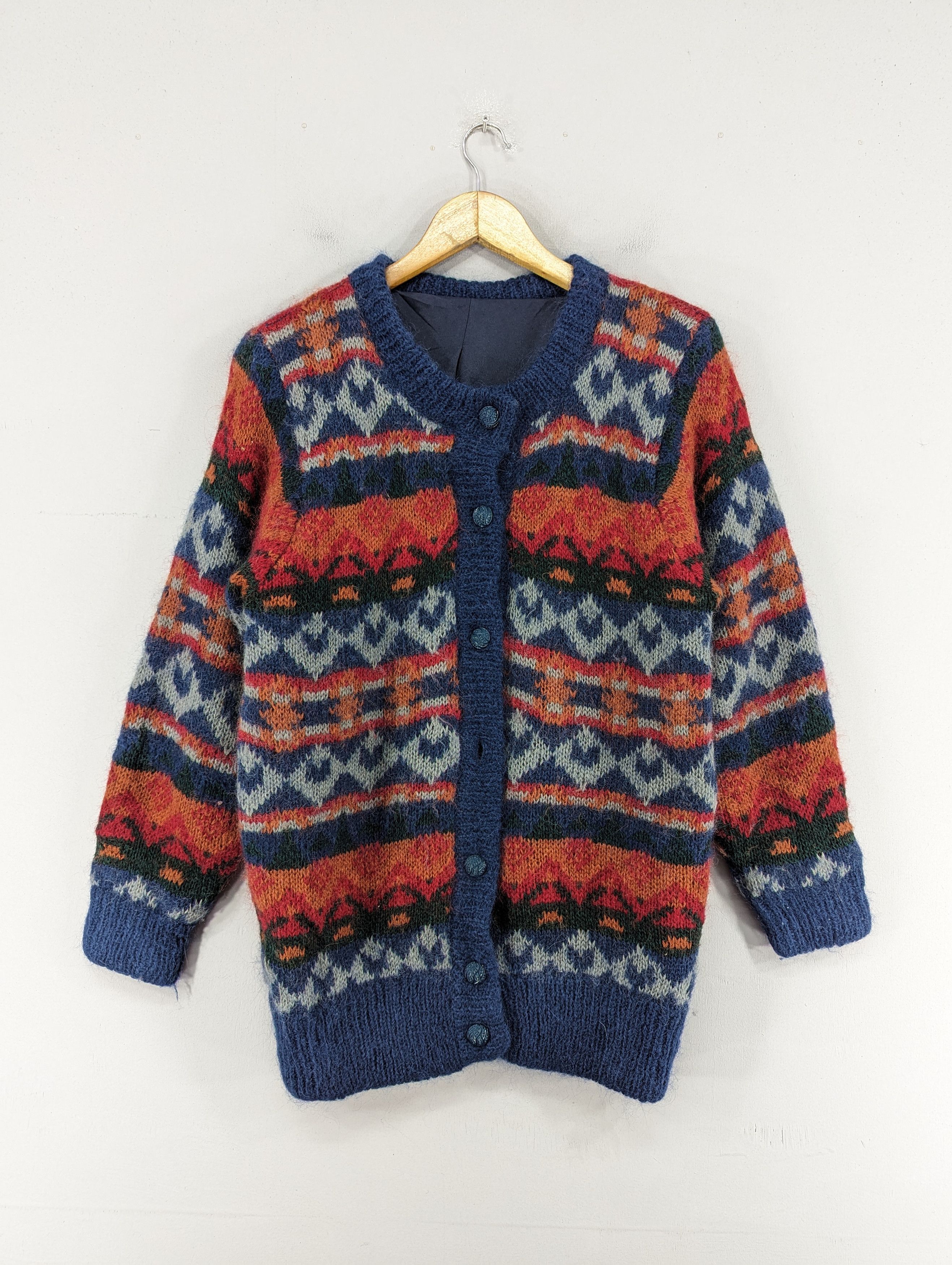 Vintage Unbrand Japanese Brand Mohair Cardigan Jacket