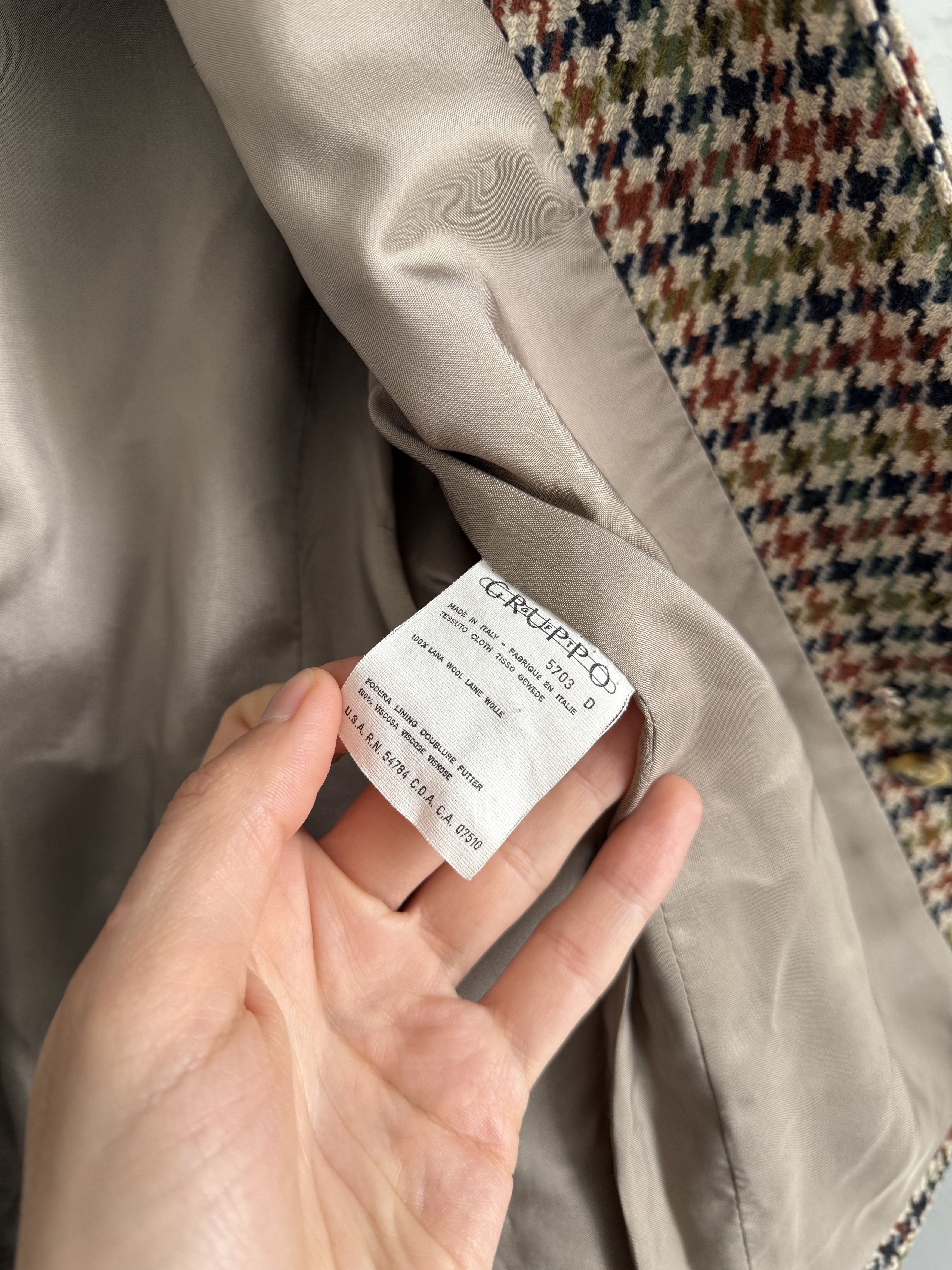 Valentino × Vintage Vintage Valentino Miss V wool blazer jacket Size M / US 6-8 / IT 42-44 - 4 Thumbnail