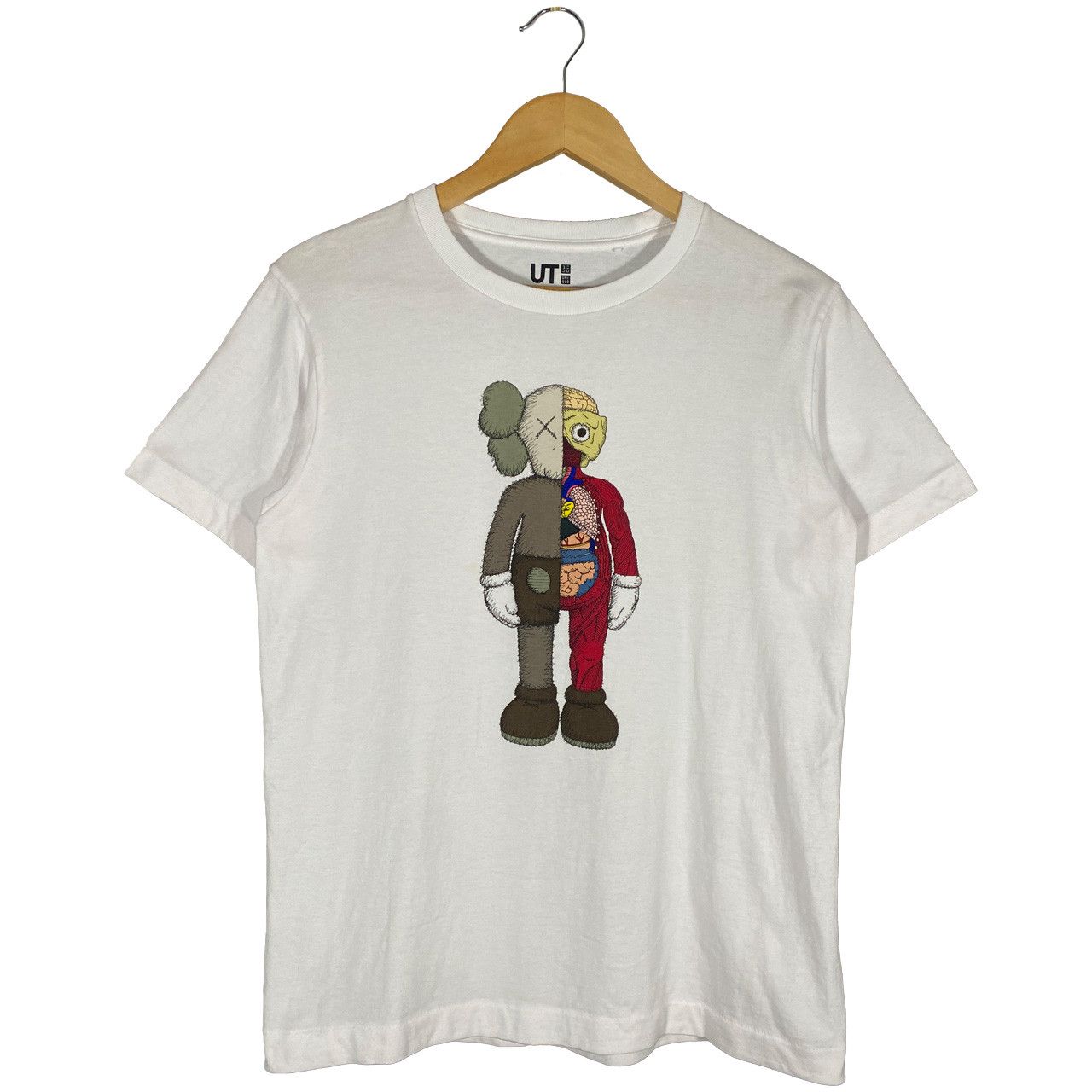 Kaws × Uniqlo Uniqlo x KAWS Flayed Companion T-shirt White Size US XS / EU 42 / 0 - 1 Thumbnail
