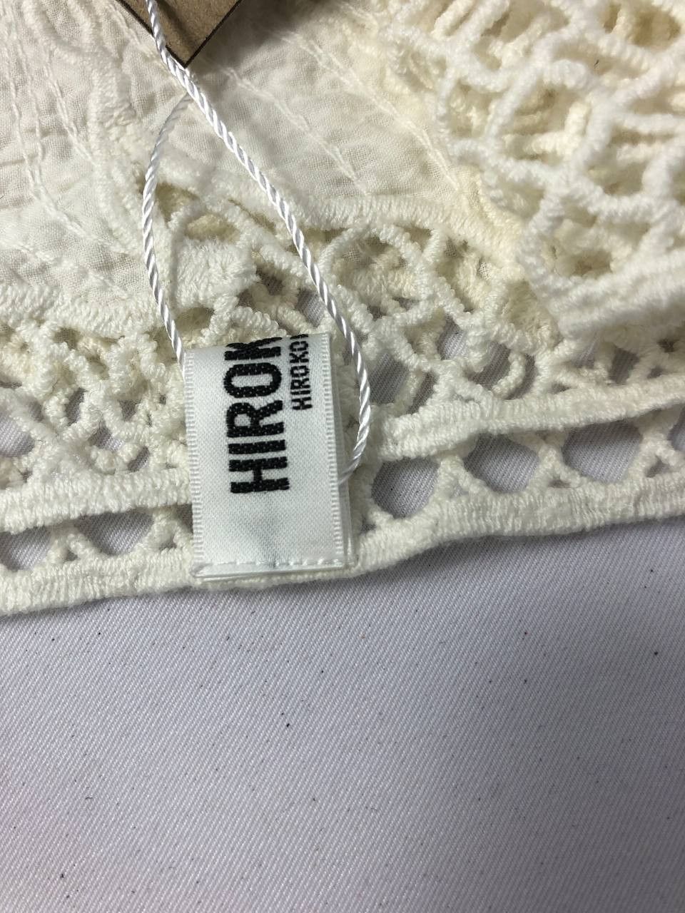 Hiroko Koshino Homme Hiroko Koshino Scarf Muffler Neckwear M121 Size ONE SIZE - 7 Thumbnail
