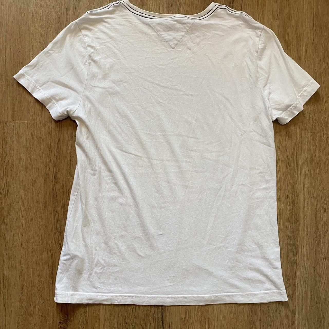 Tommy Hilfiger Tommy Hilfiger white and blue T-shirt Big Print Palm Size US M / EU 48-50 / 2 - 2 Thumbnail