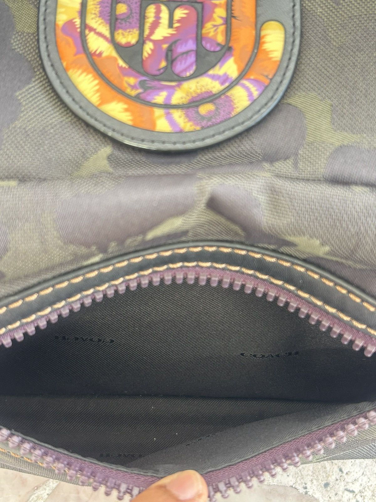 Coach A/W 19 Coach X Kaffe Fassett Leather Bagpack Size ONE SIZE - 13 Thumbnail