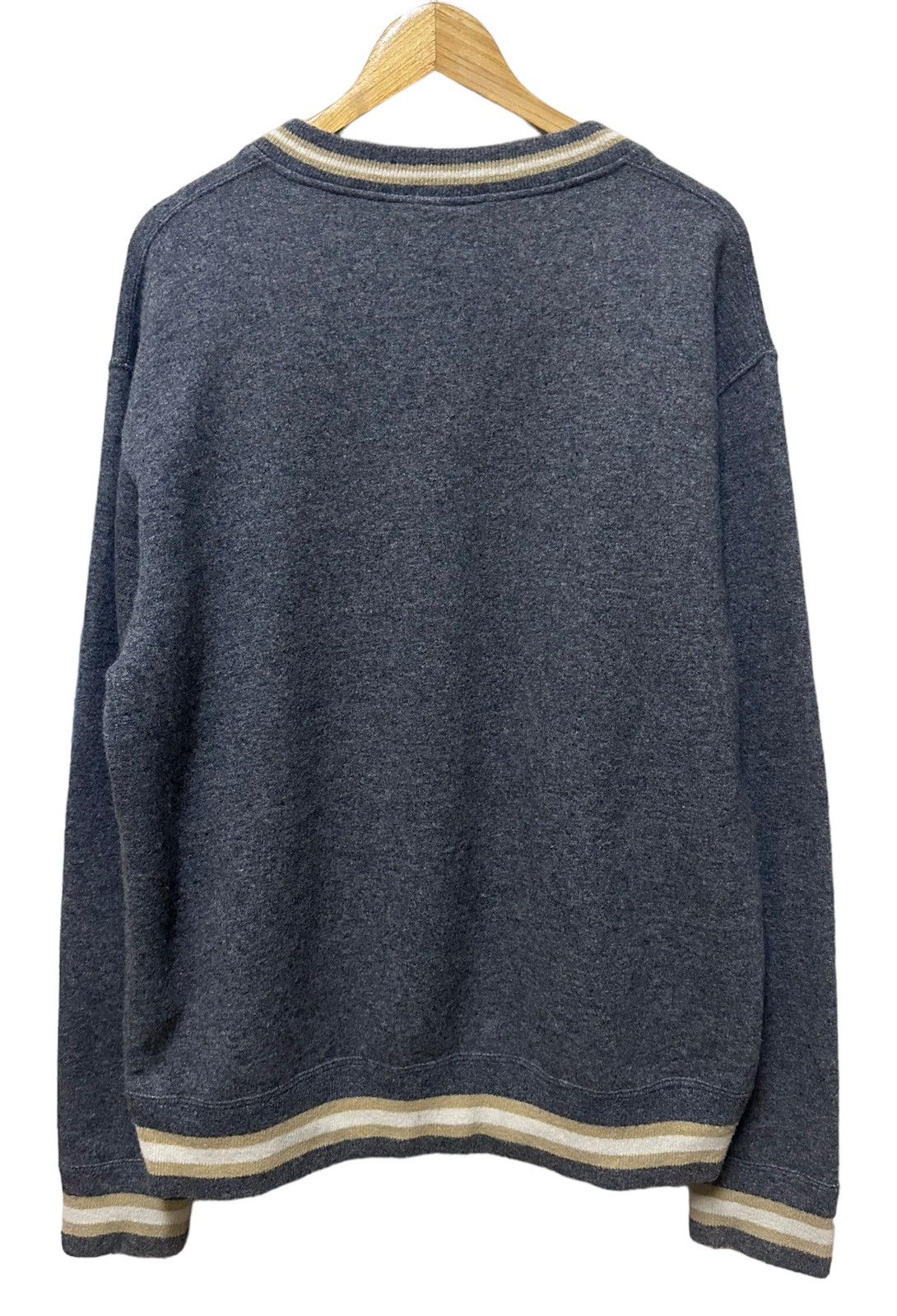 Bape 🇯🇵 Vintage A Bathing Ape 'BAPE' Wool Sweaters Size US L / EU 52-54 / 3 - 3 Thumbnail