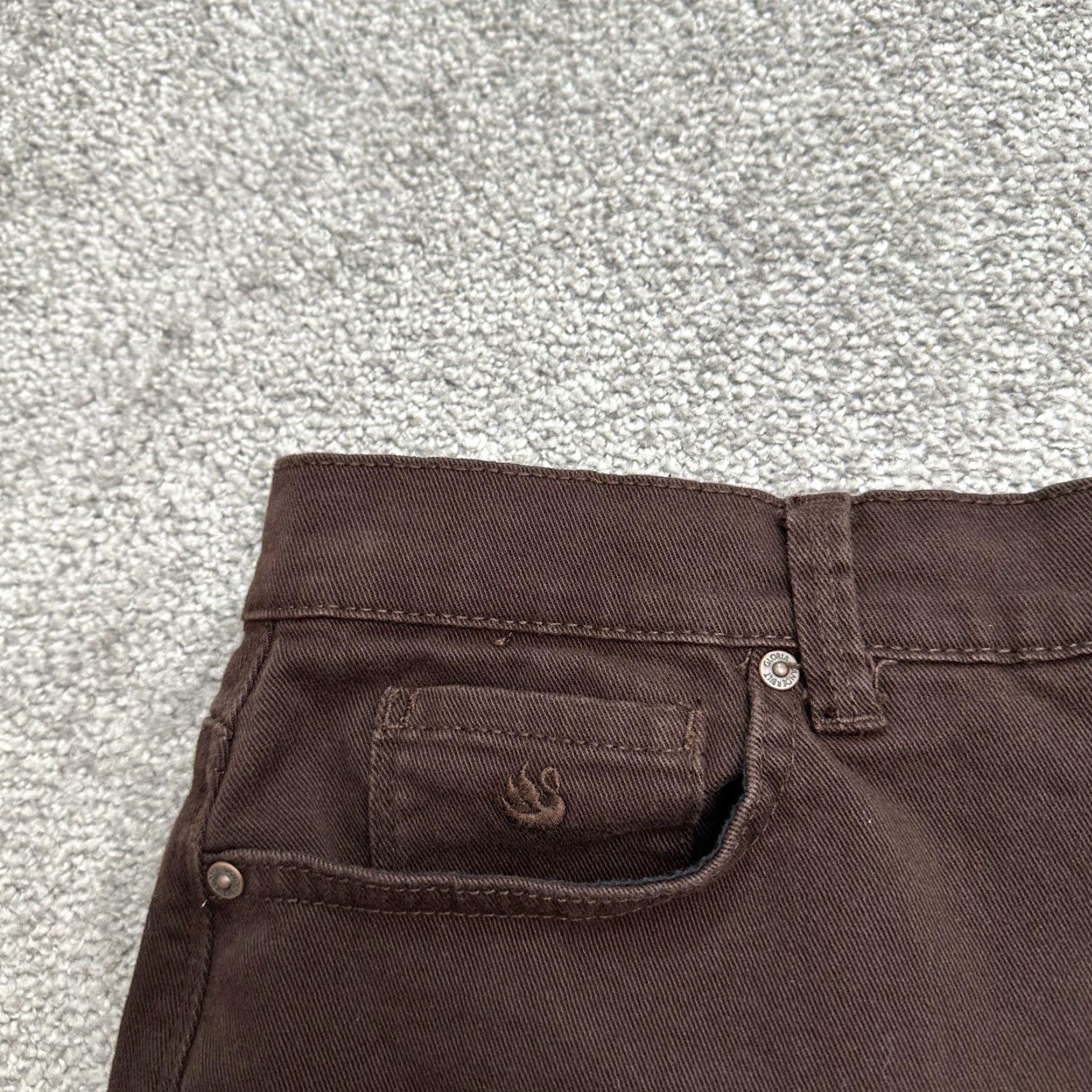 Gloria Vanderbilt Gloria Vanderbilt Amanda Jeans 16 Brown High Rise Dark Wash 37x28 Denim Womens Size 38" / US 16 / IT 52 - 5 Thumbnail
