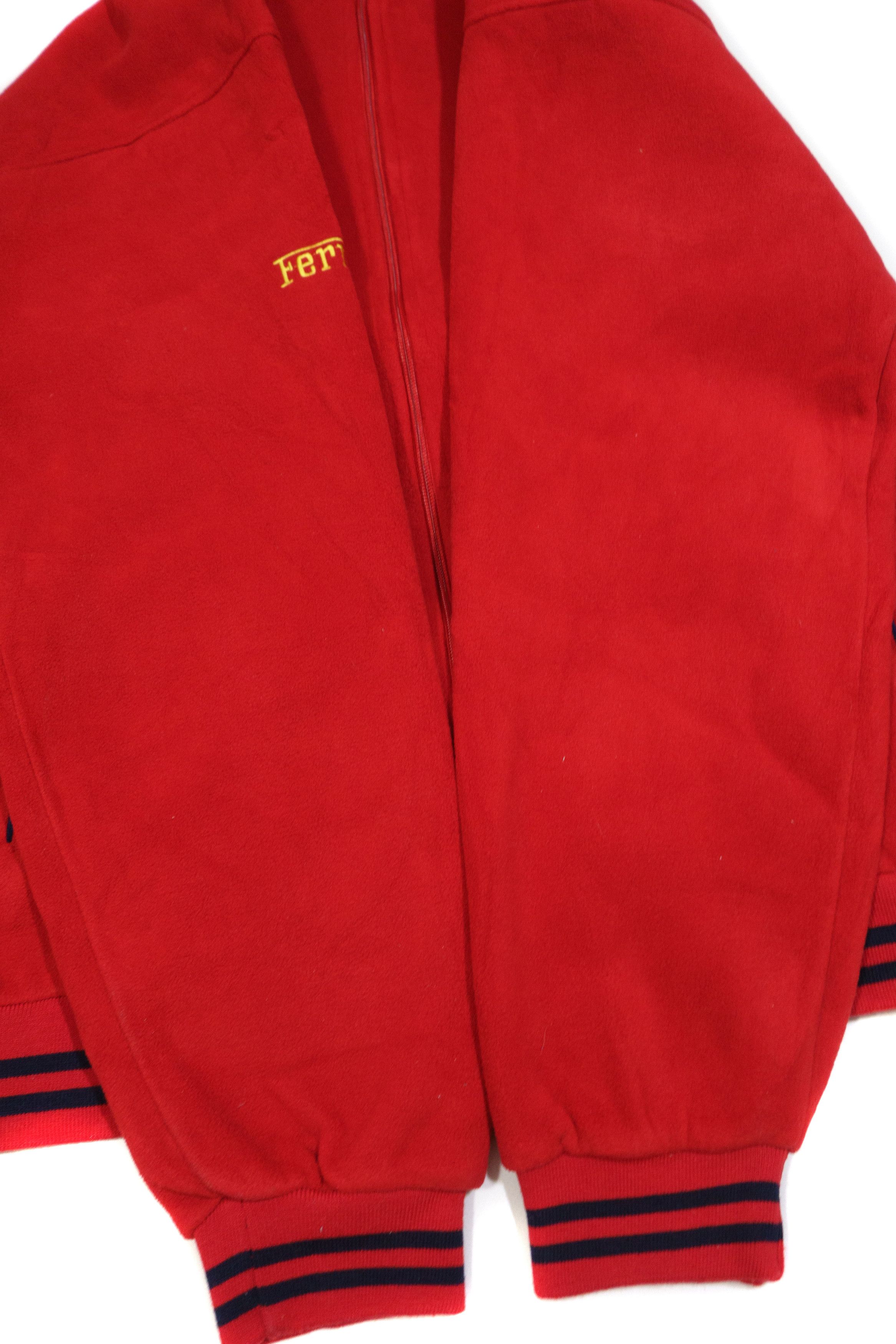 Ferrari 90S Michael Schumacher Logo Neck Fleece Jacket Size US XXL / EU 58 / 5 - 5 Thumbnail