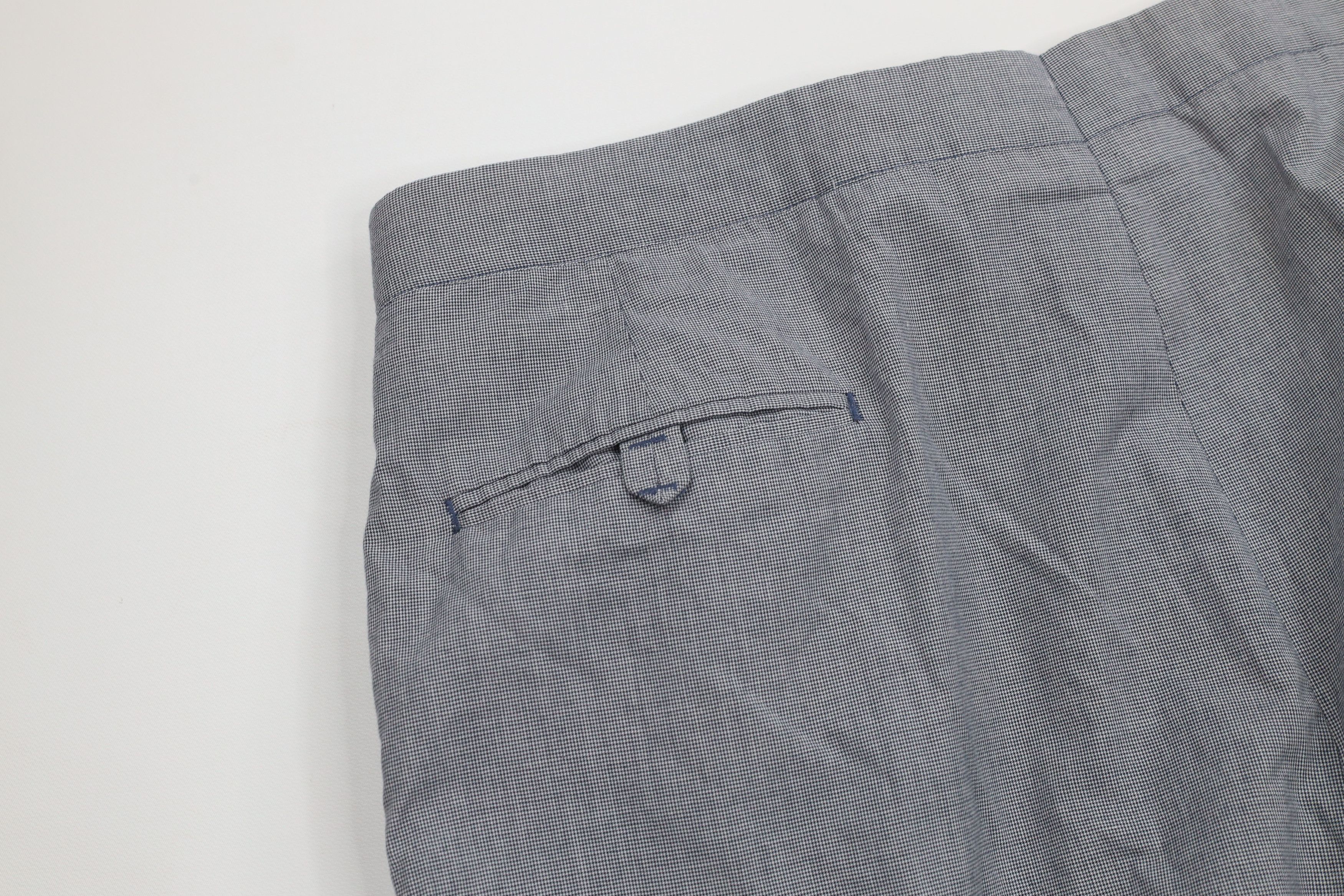 Vintage Vintage 90s Streetwear Wide Leg Chino Pants Houndstooth Size US 36 / EU 52 - 11 Thumbnail