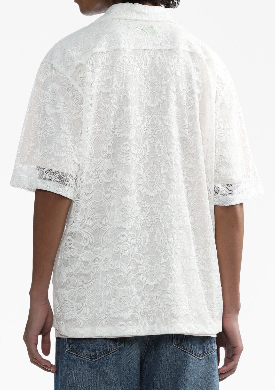 Aries ARIES FW2023 Hawaiian chantilly lace shirt Size US M / EU 48-50 / 2 - 6 Thumbnail