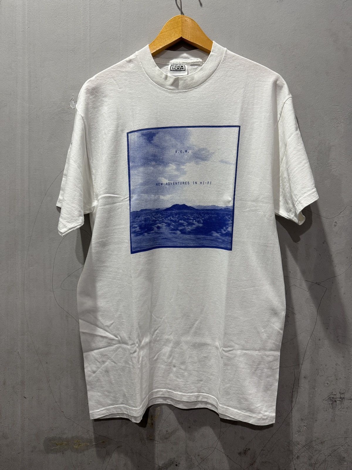 Band Tees Vintage REM Size US L / EU 52-54 / 3 - 1 Thumbnail