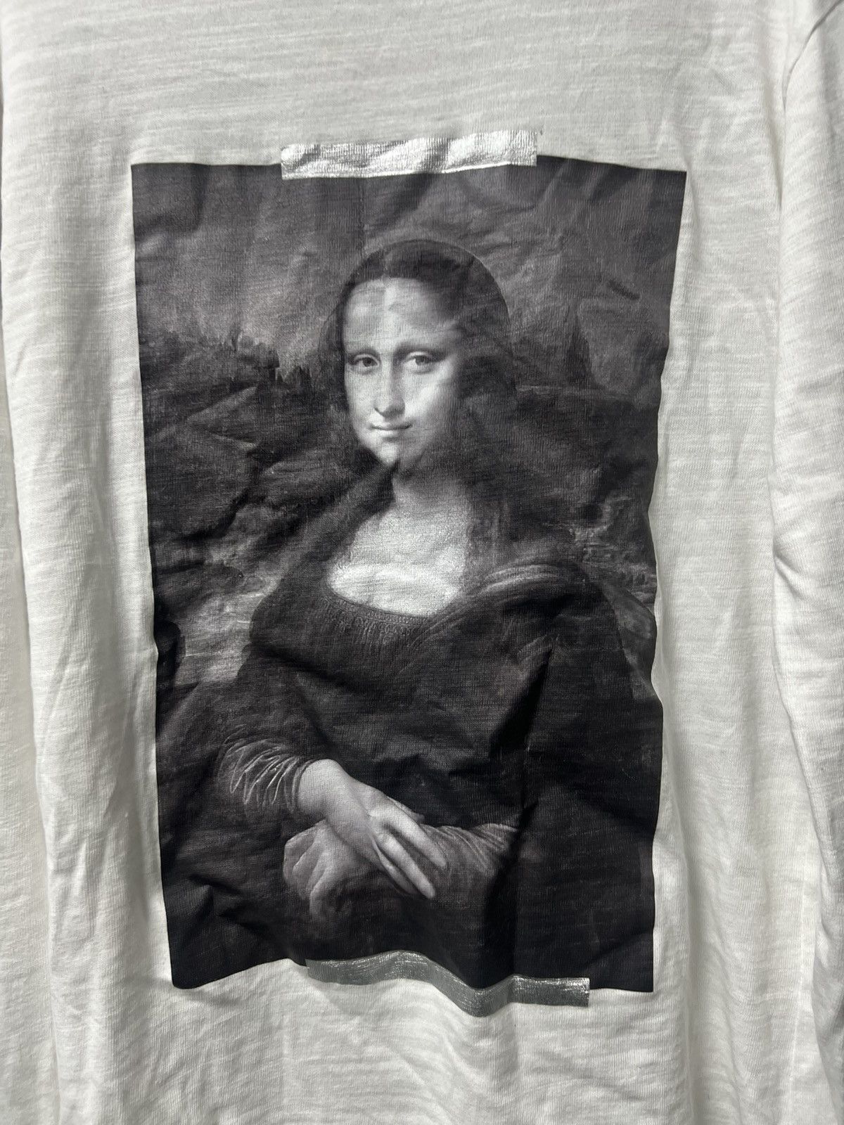 Off-White Off White Mona Lisa Long Sleeve Big Logo Mens Size US S / EU 44-46 / 1 - 4 Thumbnail