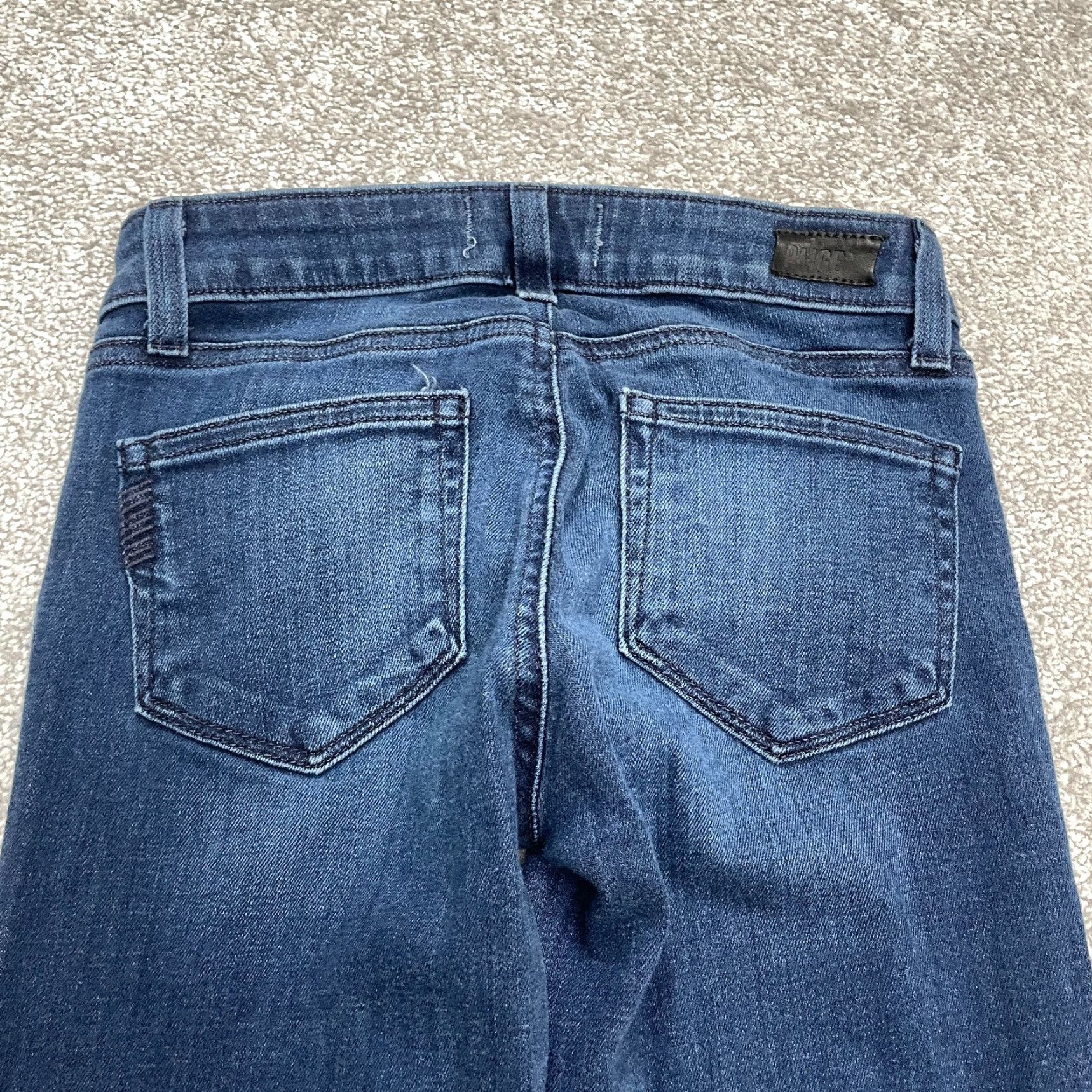 Paige VINTAGE Paige Verdugo Skinny Denim Jeans Womens 24 Blue Low Rise Stretch 29in Urban Style Women Size 42" / US 20 - 4 Thumbnail