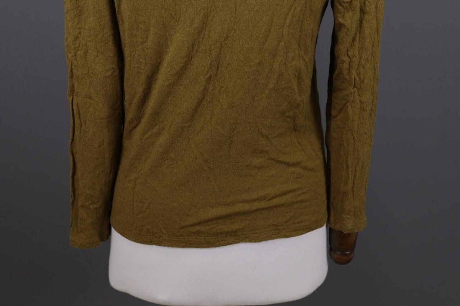 Other Gudrun Sjoden Brown Wool Long Sleeve Pullover Blouse Size M Size M / US 6-8 / IT 42-44 - 10 Thumbnail