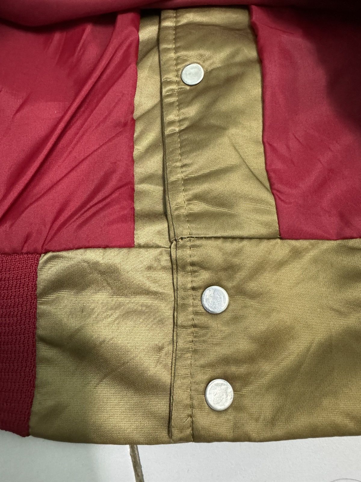 NFL Vintage NFL 49ERS Bomber Jacket Size US L / EU 52-54 / 3 - 13 Thumbnail