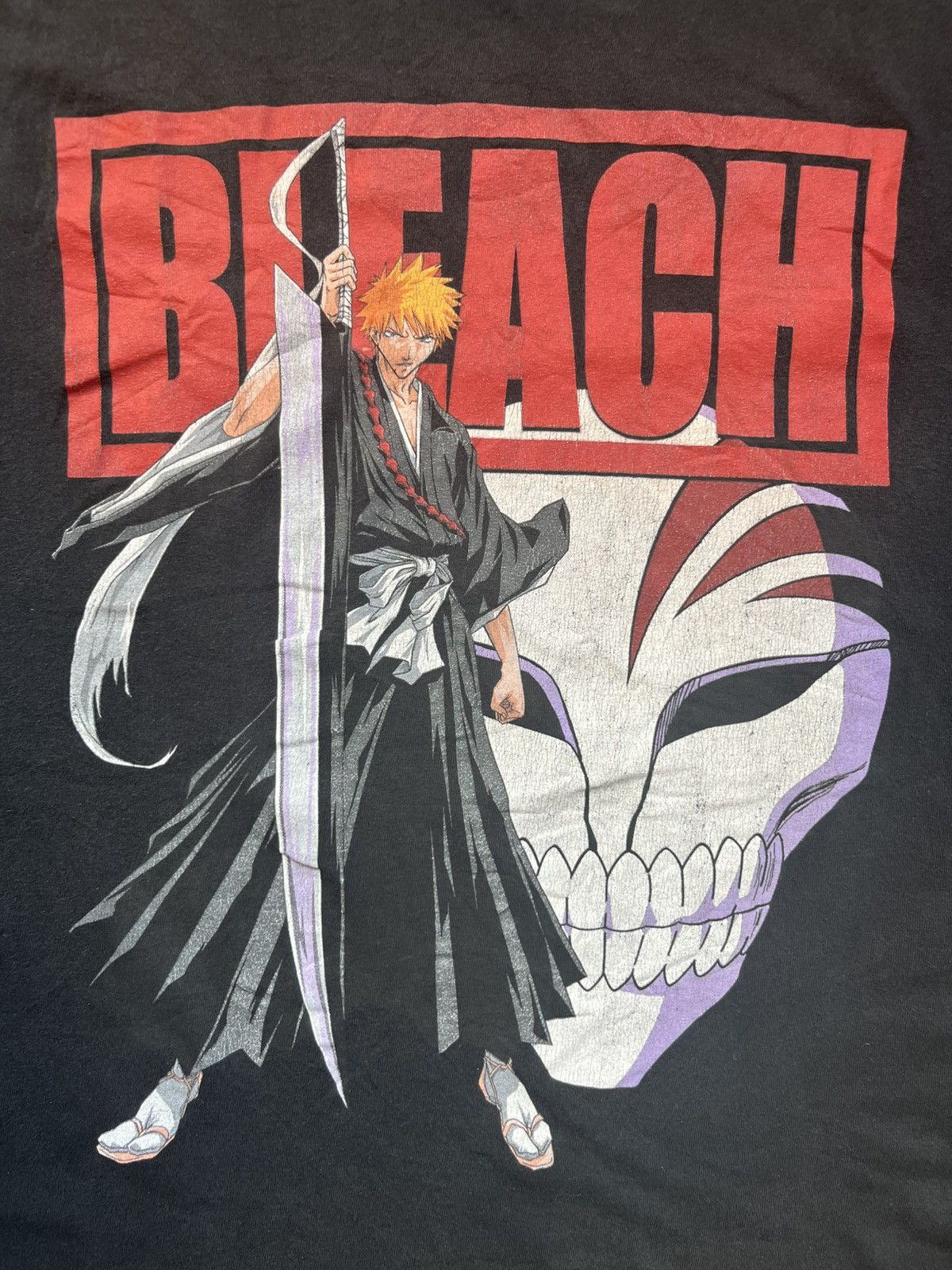 Anime Vintage Bleach Ichigo Anime Tee Size US XXL / EU 58 / 5 - 4 Thumbnail
