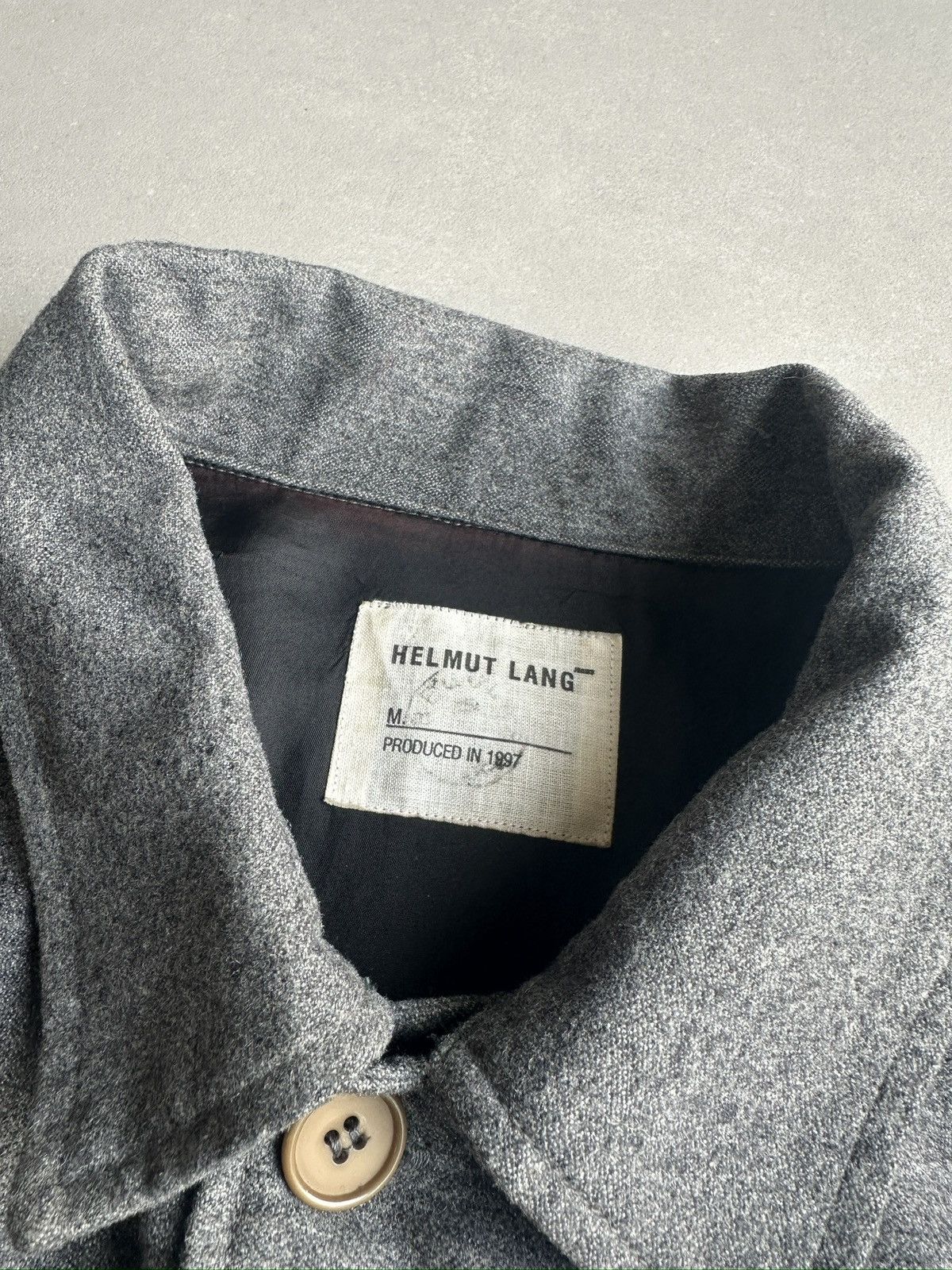 Helmut Lang Helmut Lang AW97 4-pocket wool Military jacket Size US M / EU 48-50 / 2 - 12 Thumbnail