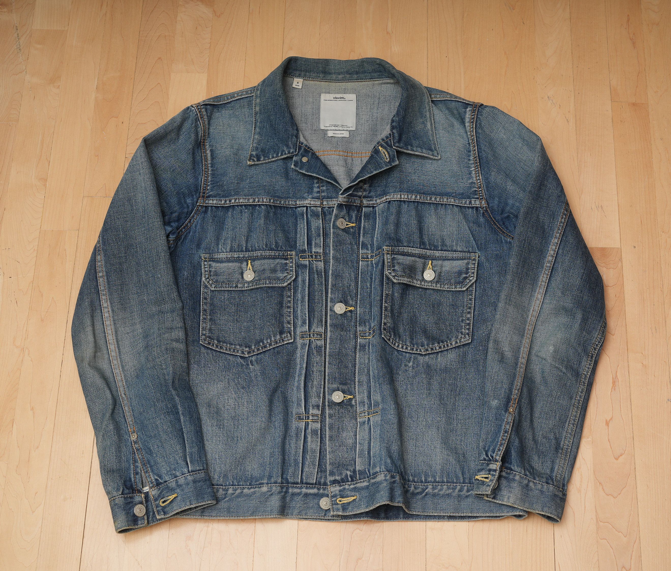 Visvim Herge Coat (Dmgd Chino) | Grailed