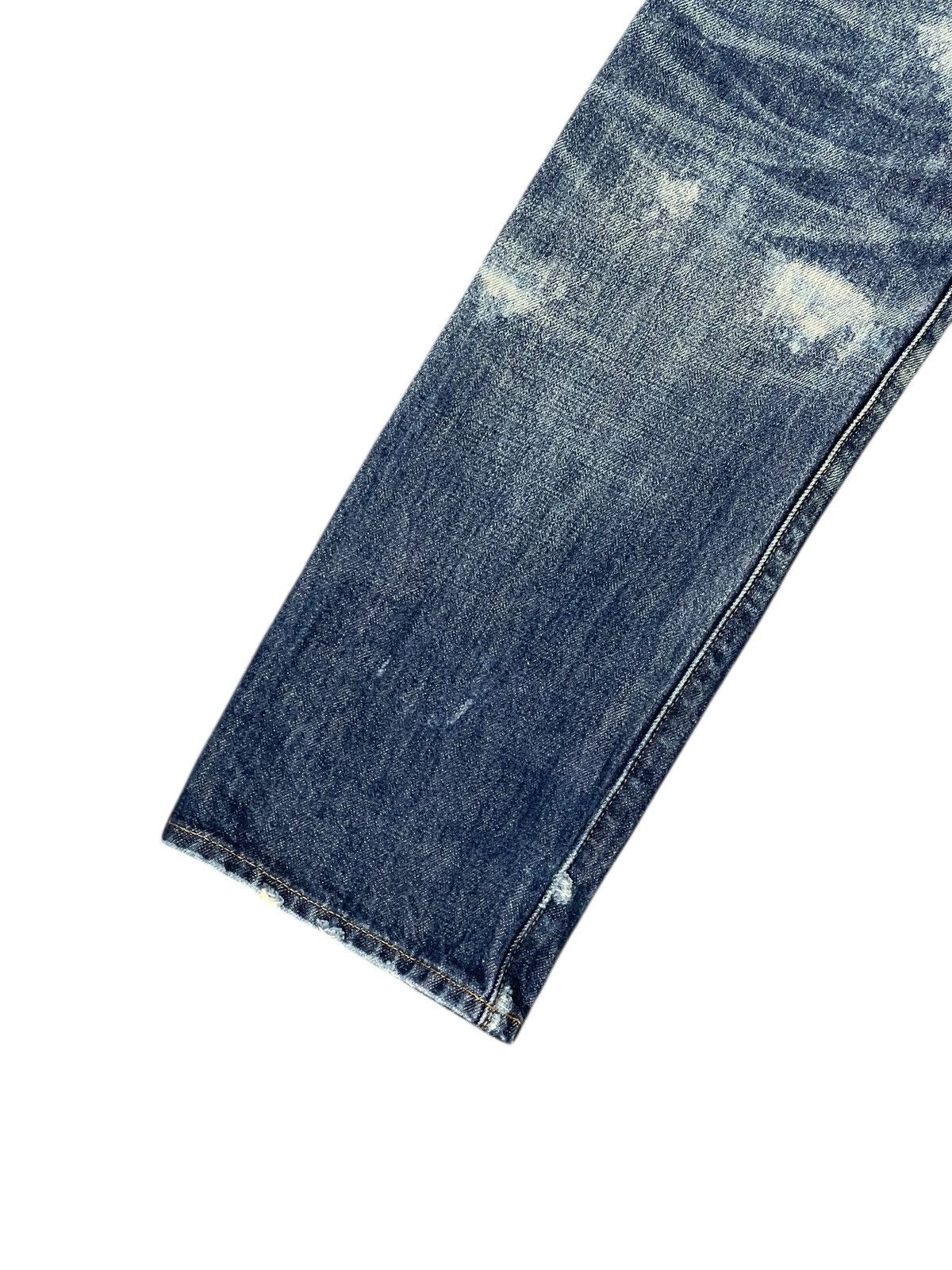 Le Grande Bleu (L.G.B.) Slim Jeans Rna Distress margiela amiri helmut erd cdg 4🟦1 Size US 30 / EU 46 - 10 Thumbnail