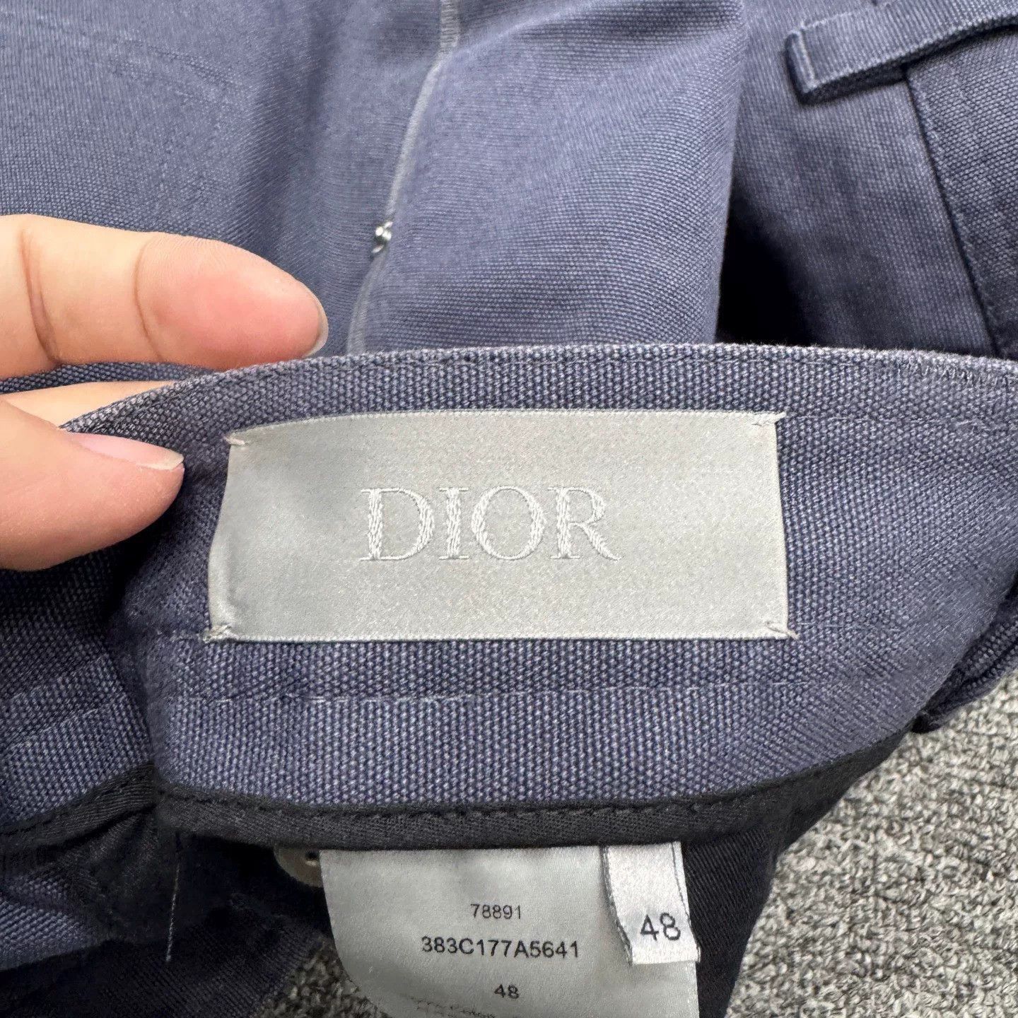 Dior Dior Faux Two-Piece Denim Pants. Size US 34 / EU 50 - 4 Thumbnail