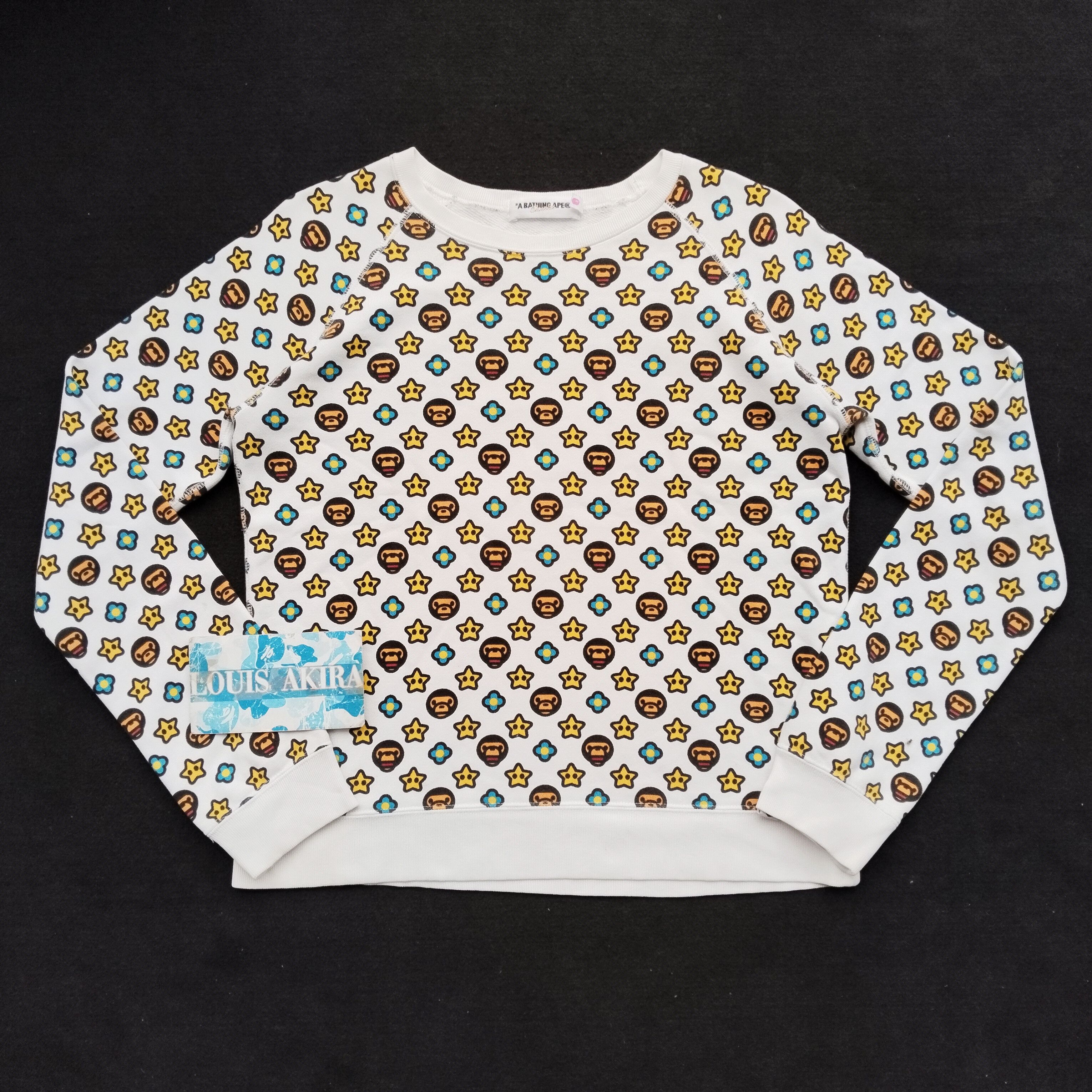 Bape 2009 Bape Monogram Crewneck Size XS / US 0-2 / IT 36-38 - 1 Thumbnail