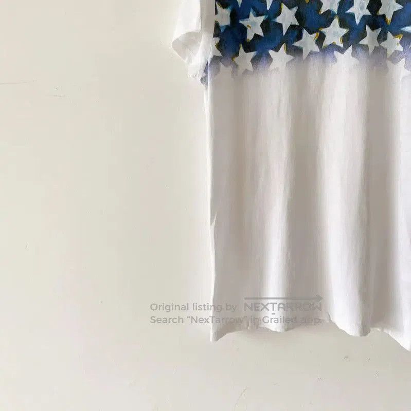Valentino Valentino White Star Pattern Summer T-Shirt . Size M / US 6-8 / IT 42-44 - 4 Thumbnail