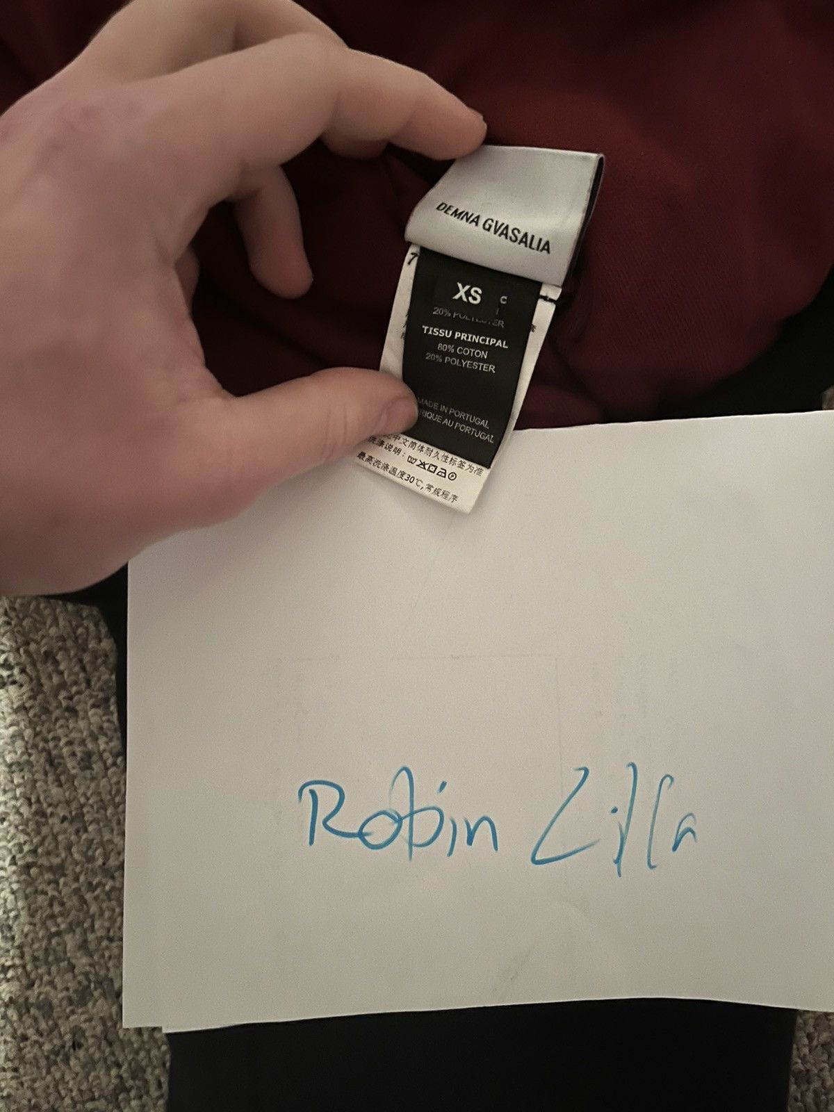 Vetements Vetements Total Fucking Darkness Zip Hoodie Size US XS / EU 42 / 0 - 11 Thumbnail