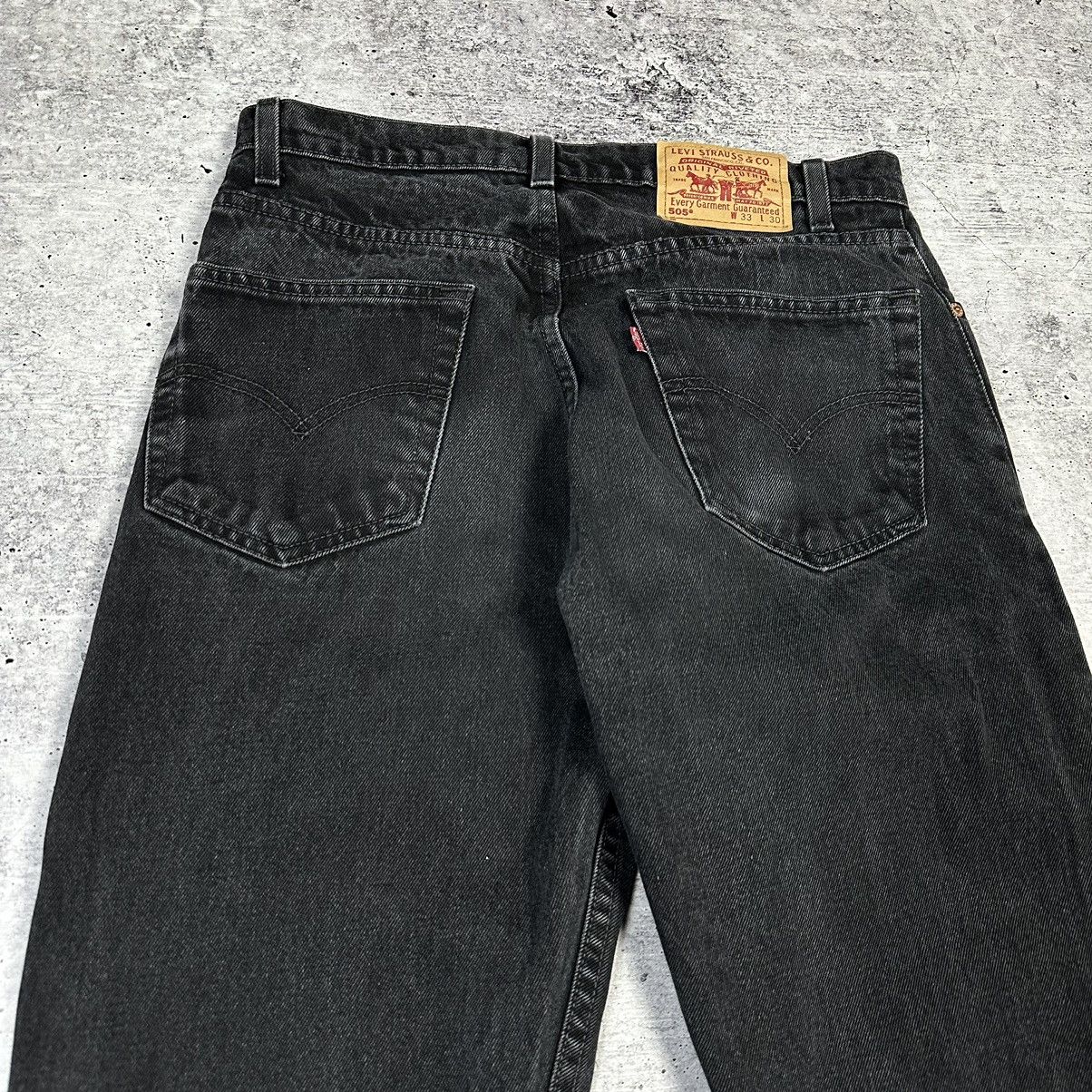 Other Vintage Levi’s 505 Jeans Black Men’s Size 33/30 Made In USA Size US 33 - 5 Thumbnail