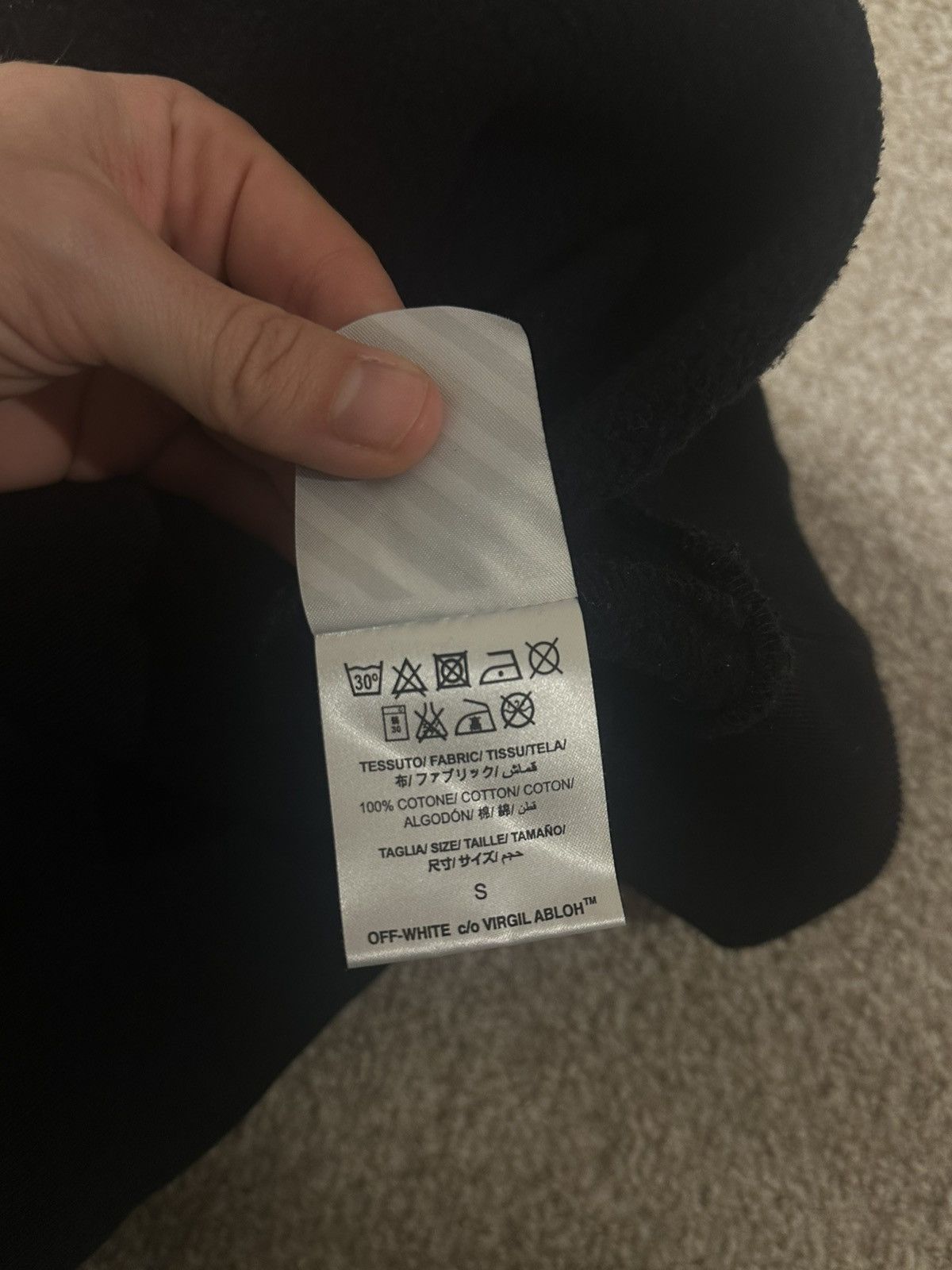 Off-White × Virgil Abloh Off-White Othelo’s Wolf Crew Sweat Size US S / EU 44-46 / 1 - 4 Thumbnail