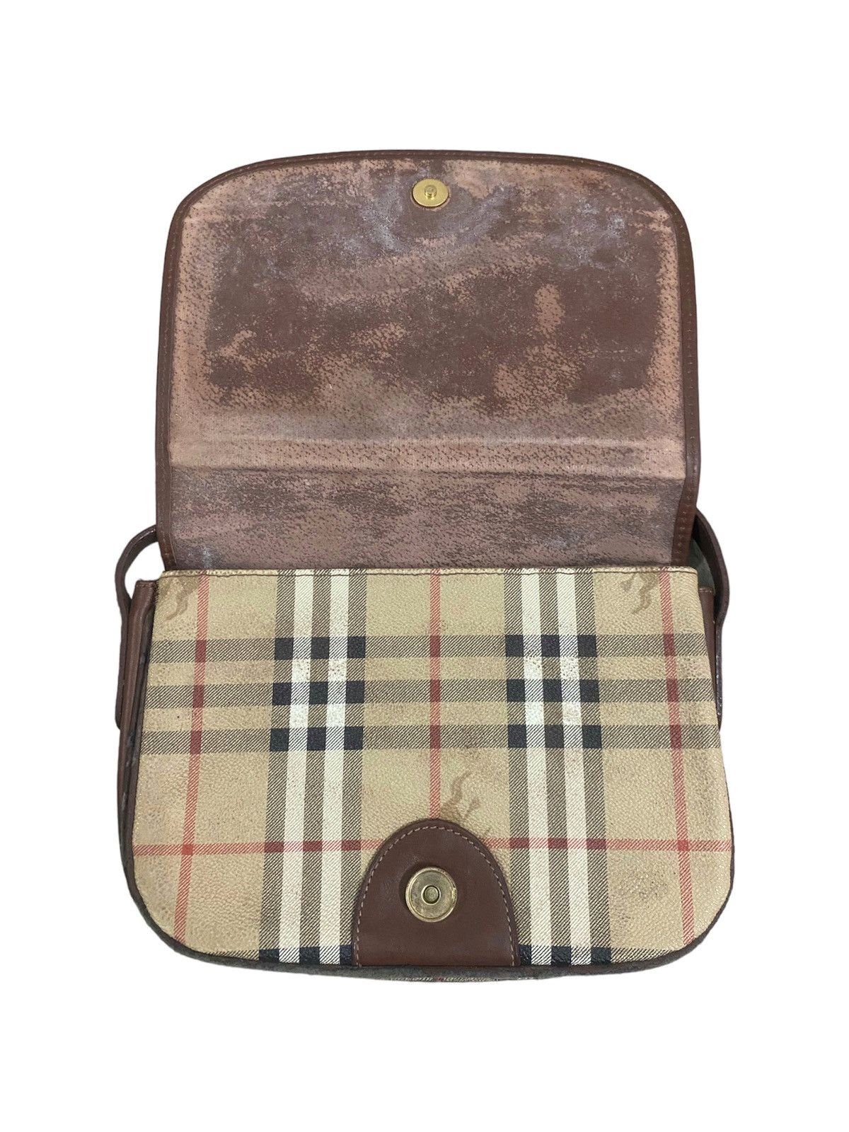Burberry Vintage Burberry Nova Check Crossbody Sling Bag Size ONE SIZE - 9 Thumbnail