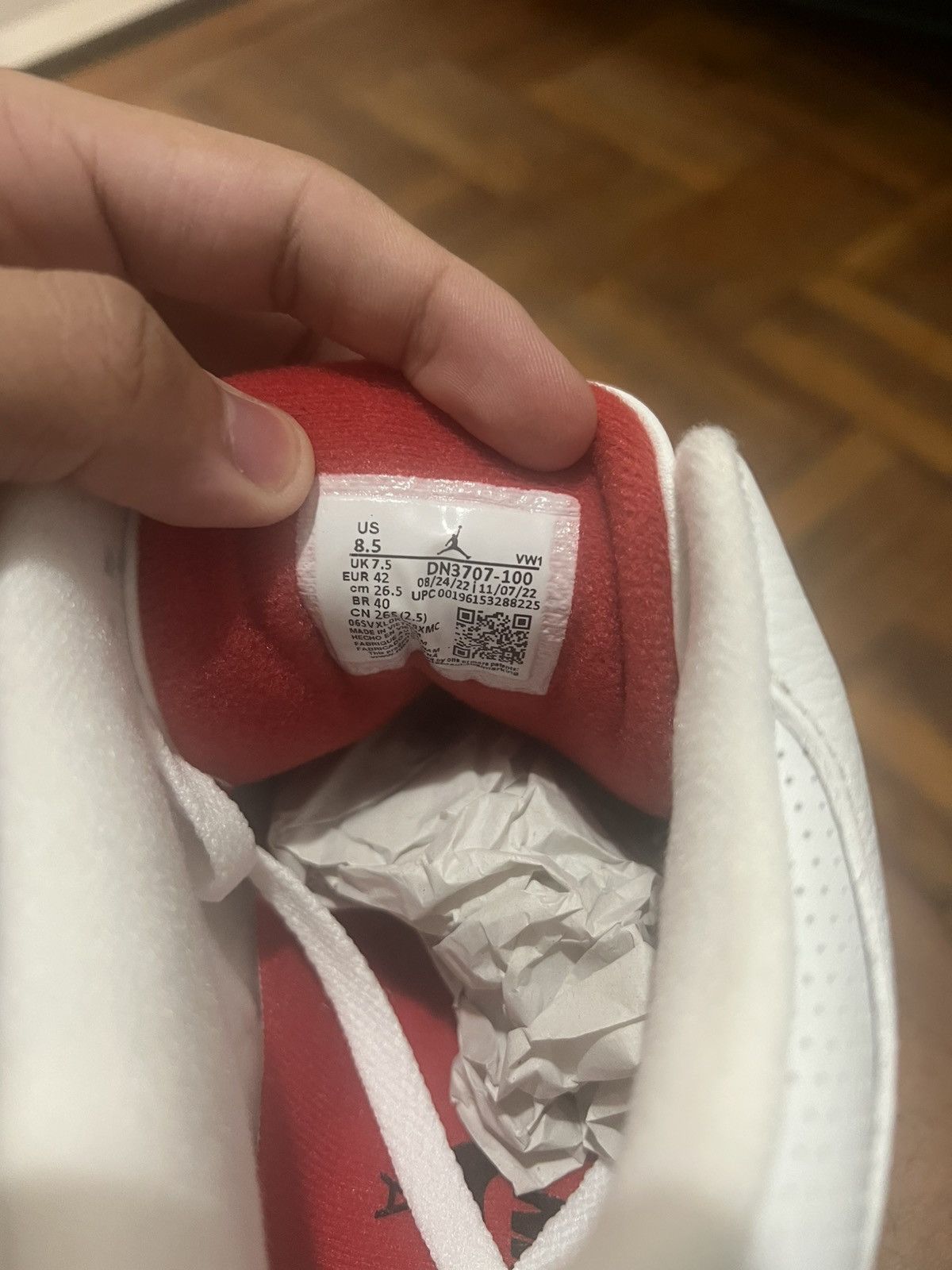 Jordan Brand × Nike Jordan 3 White cement Reimagined Size US 8.5 / EU 41-42 - 8 Thumbnail
