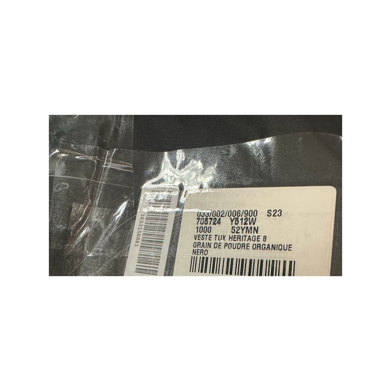 Saint Laurent Paris o1rshd1 Tuxedo Deneuve Grain De Poudre Organique Jacket Size US L / EU 52-54 / 3 - 16 Thumbnail