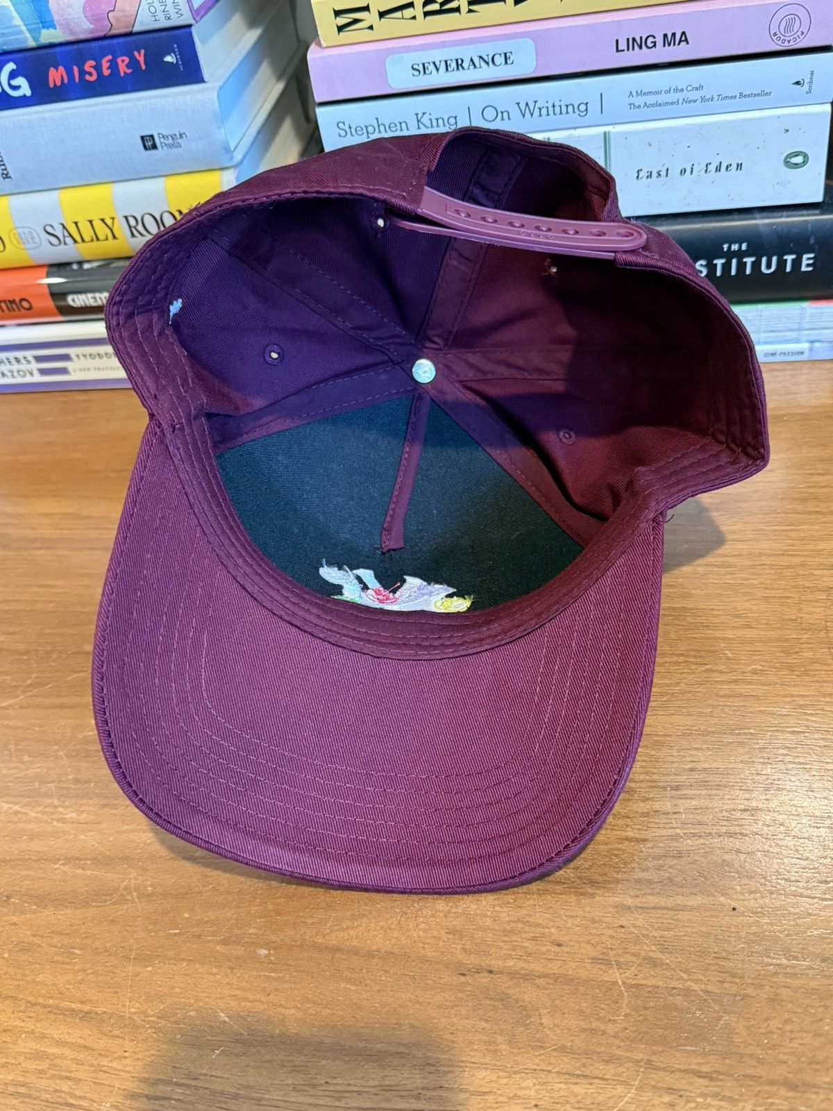 Shmeel NY Shmeel Maroon Hat Size ONE SIZE - 3 Thumbnail