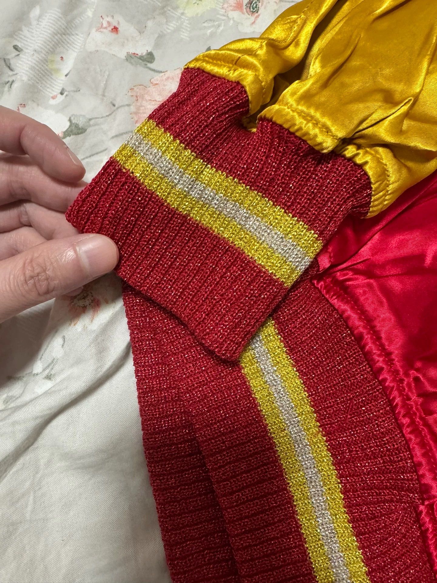 Saint Michael Saint Michael 23SS Red/Yellow Yokosuka Varsity Jacket L Size US L / EU 52-54 / 3 - 8 Thumbnail