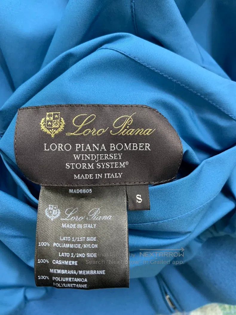 Loro Piana Loro Piana Blue reversible jacket Size S / US 4 / IT 40 - 5 Thumbnail