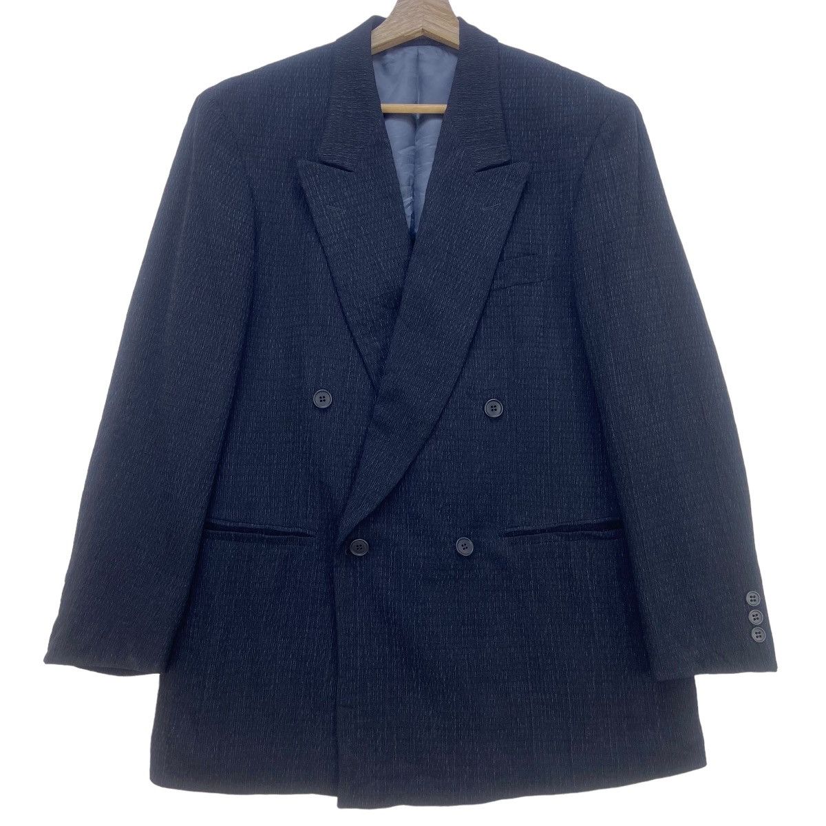 Lanvin Lanvin Classic Tencel Lyocell Fabric Blazer Formal Shirting Size US S / EU 44-46 / 1 - 1 Thumbnail