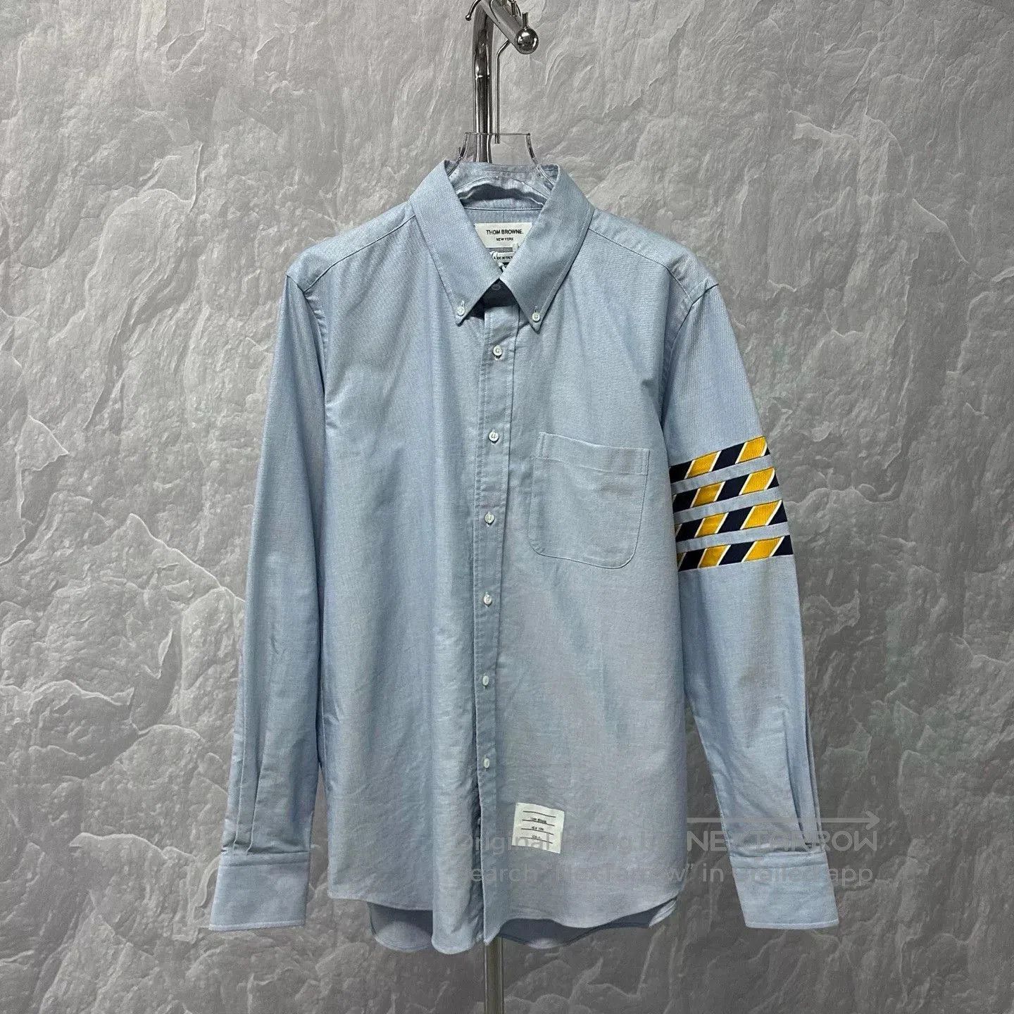 Thom Browne Thom Browne Striped Long Sleeve Shirt. Size US M / EU 48-50 / 2 - 1 Thumbnail