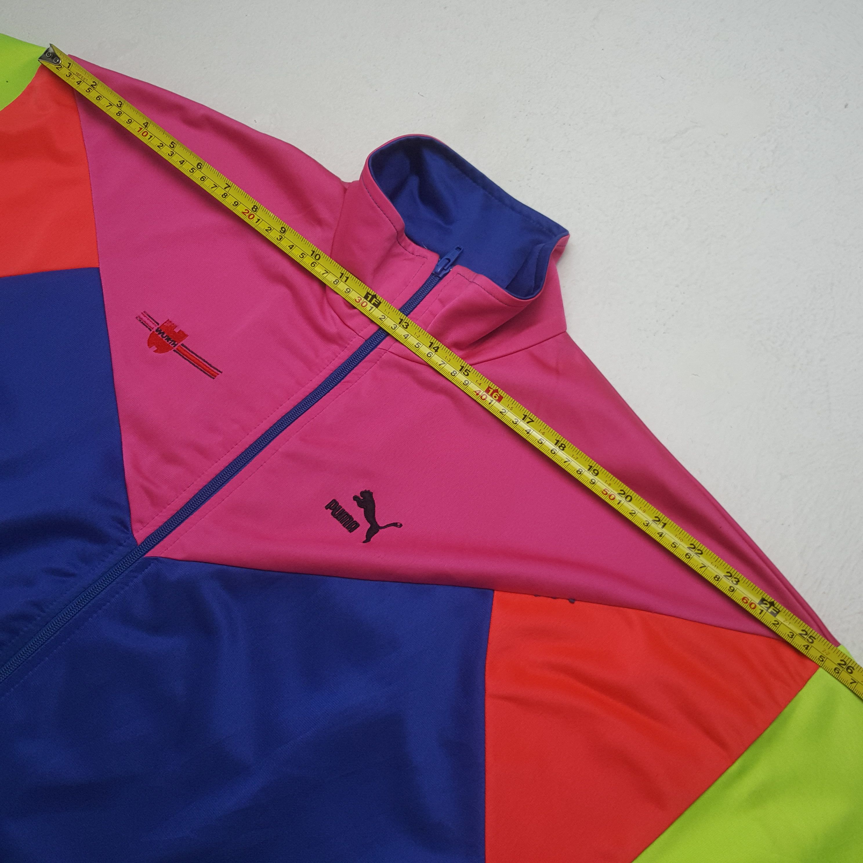 Sports Specialties Vintage Puma x Wurth Sport Zipper TrackTop Jacket Size US L / EU 52-54 / 3 - 7 Thumbnail