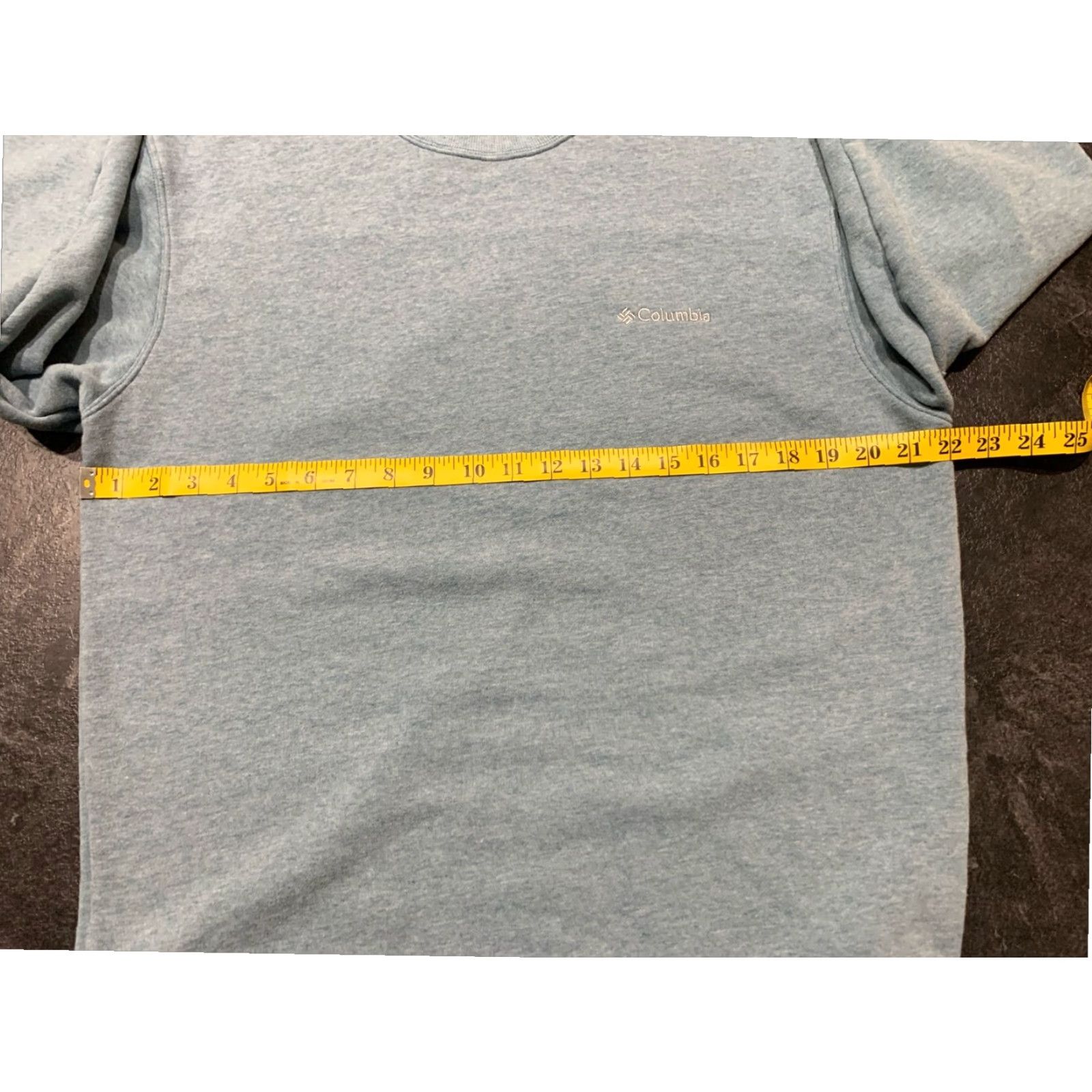 Vintage Columbia Pullover Sweatshirt Adult Medium Seafoam Green Fleece Lined Soft Mens Size US M / EU 48-50 / 2 - 6 Thumbnail