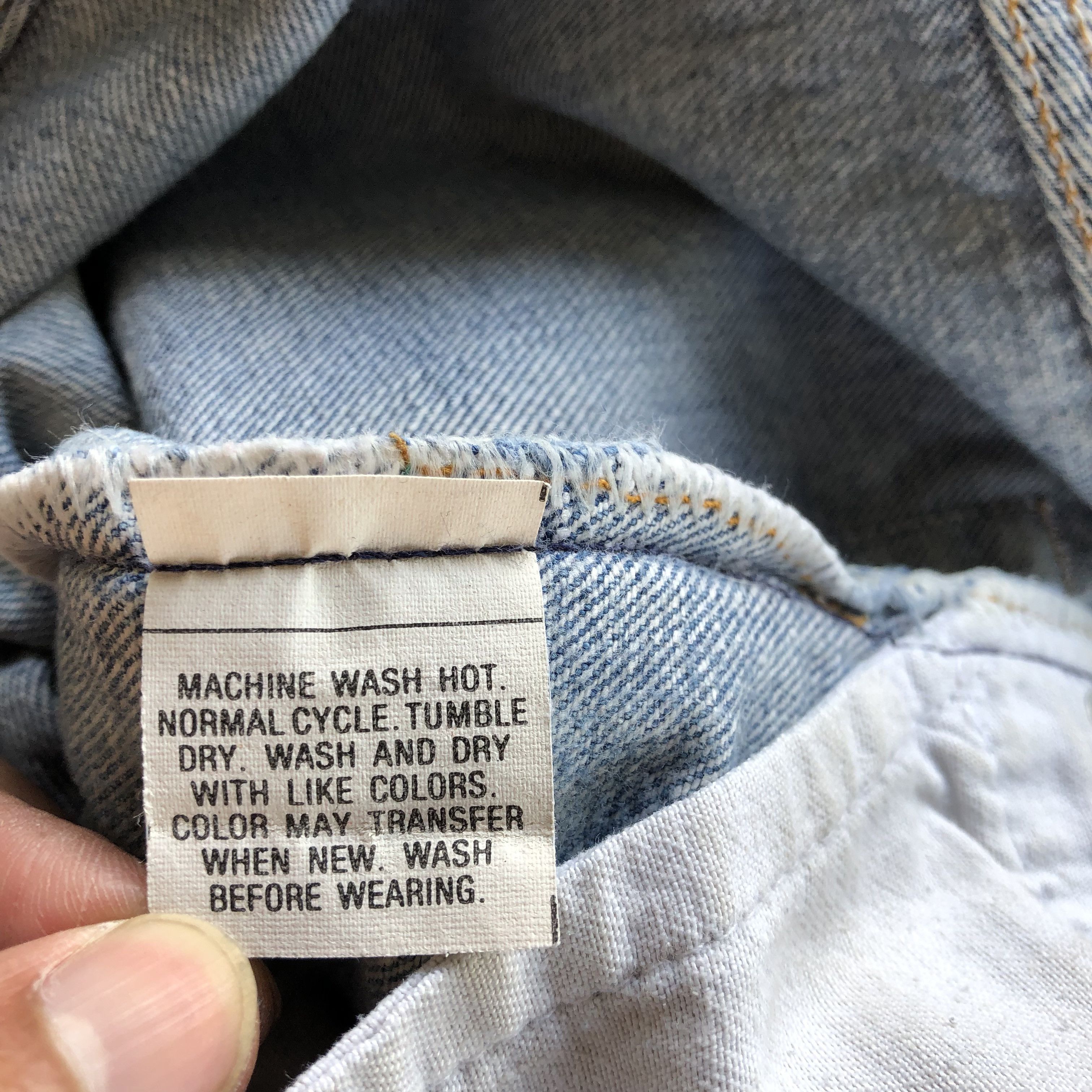 Levi's Vintage 80s Levis 501 Jeans Levi's Faded Stone Wash Denim Size US 28 / EU 44 - 9 Thumbnail